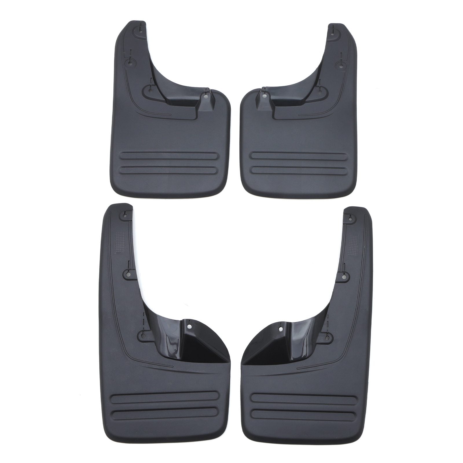Toyota Hilux Vigo MK7 4WD 05-15 Black Mud Guard Flaps