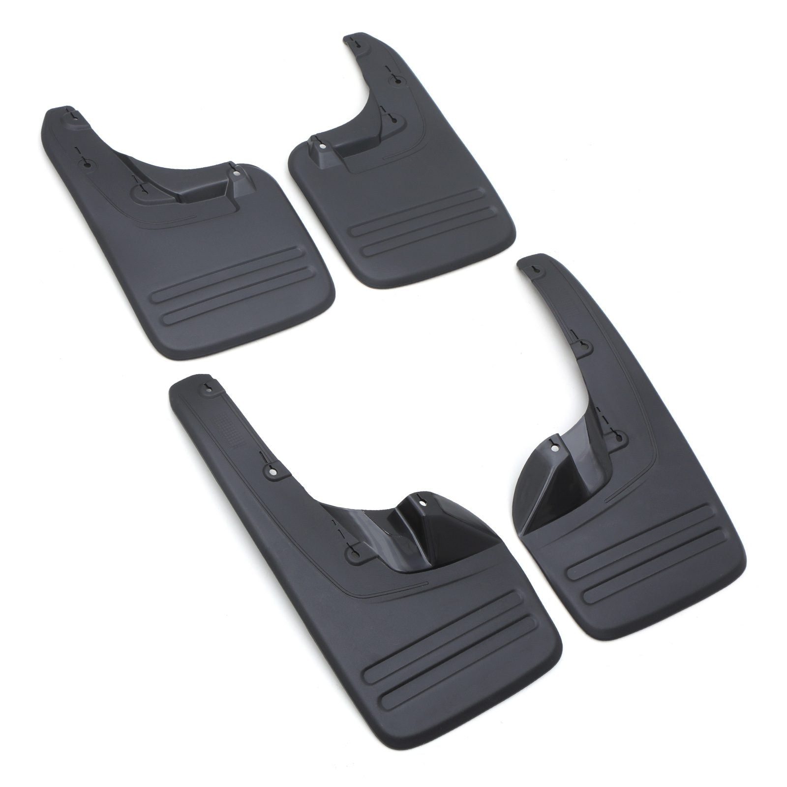 Toyota Hilux Vigo MK7 4WD 05-15 Black Mud Guard Flaps