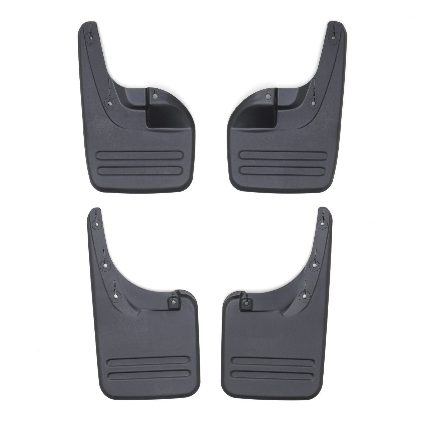 Toyota Hilux Vigo MK7 RWD 05-15 Black Mud Guard Flaps