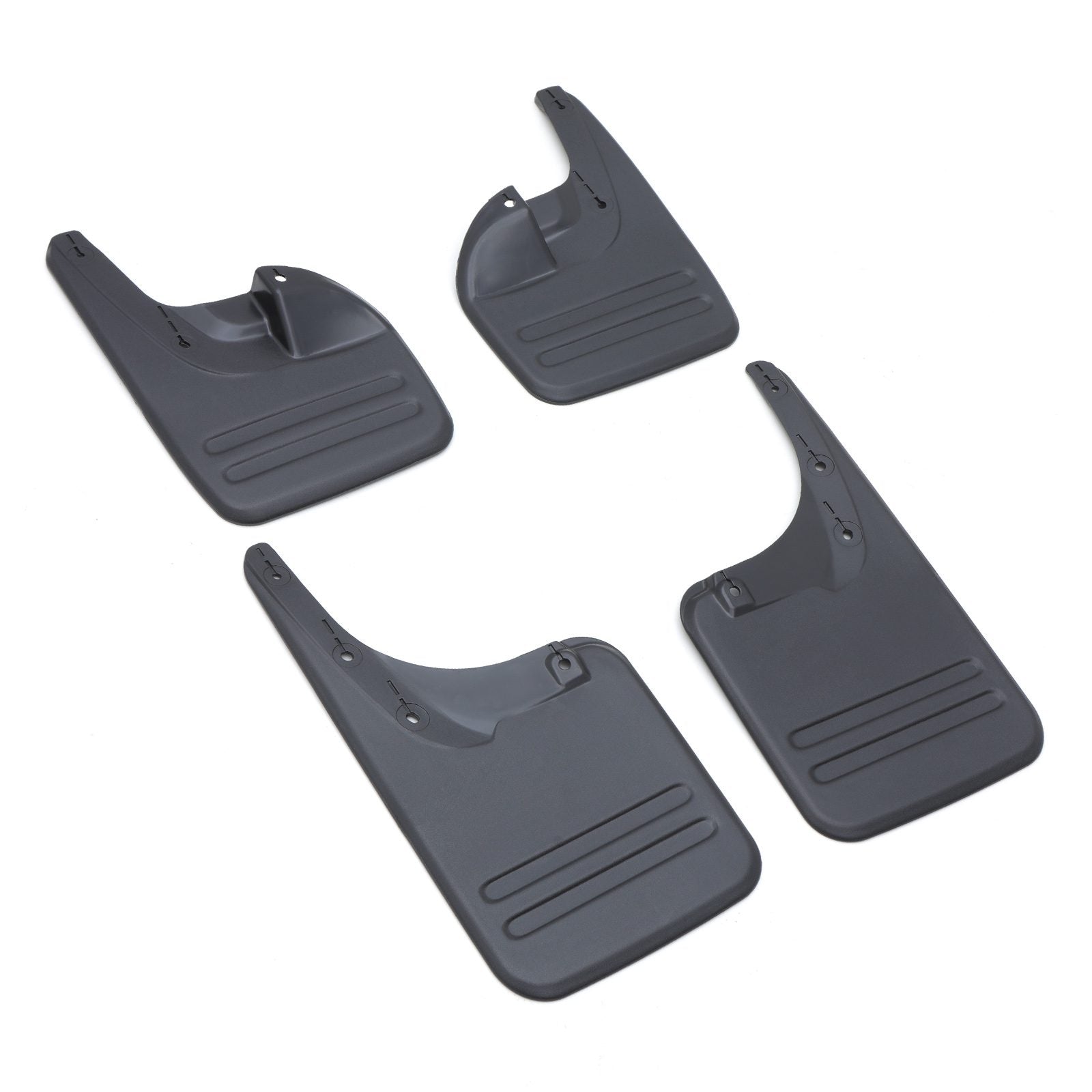 Toyota Hilux Vigo MK7 RWD 05-15 Black Mud Guard Flaps