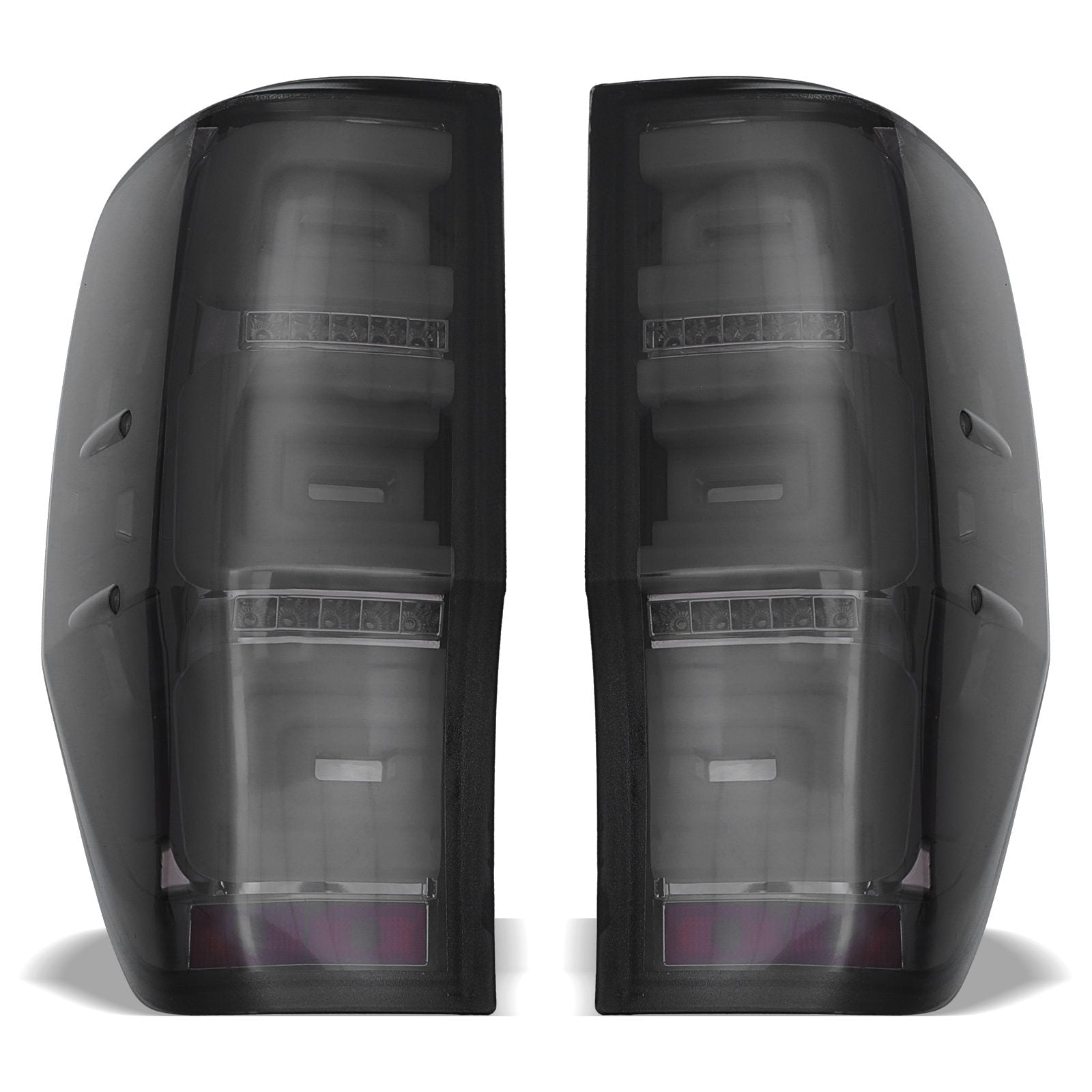 Ford Ranger T6 T7 T8 12-22 Smoked LED Rear Tail Lights