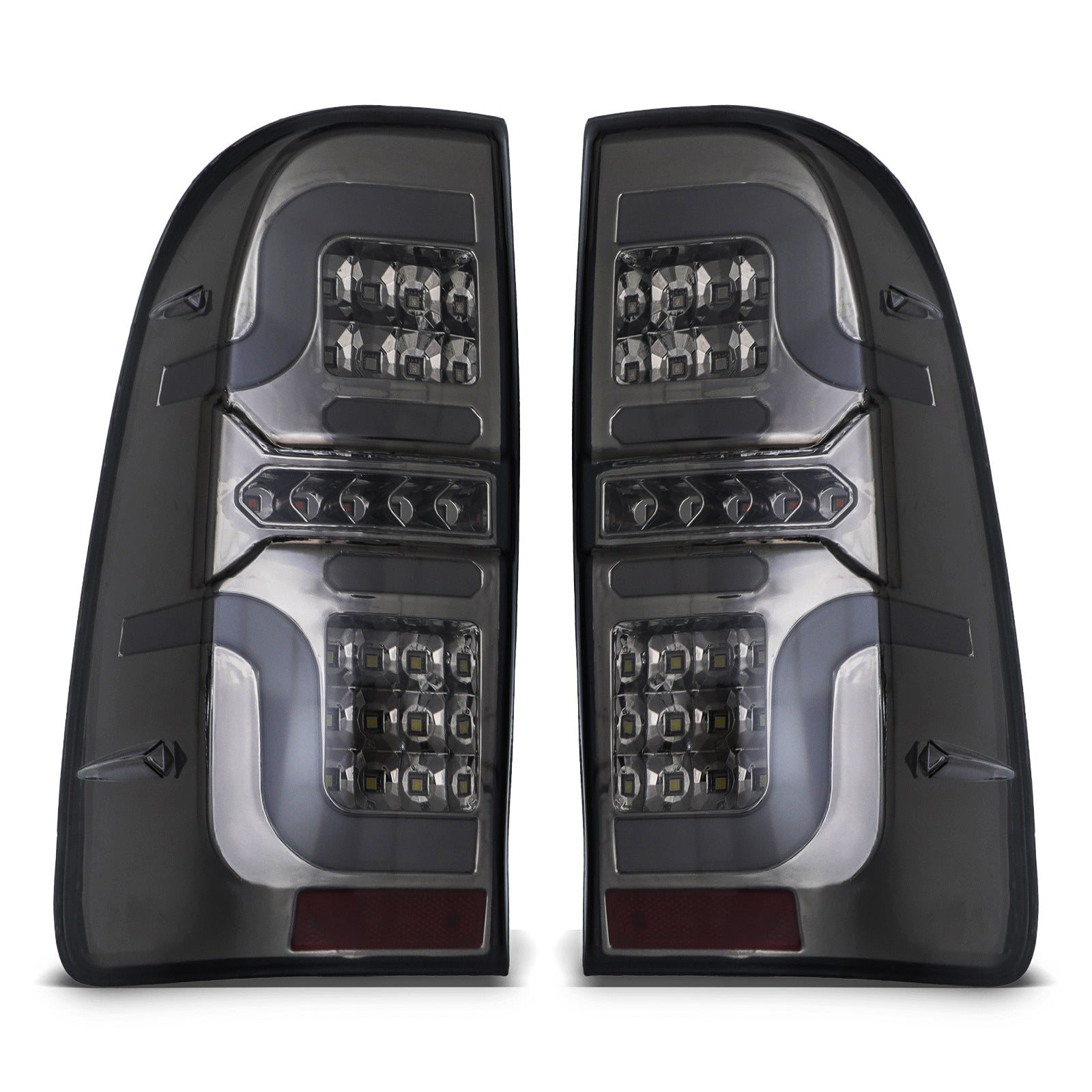 Toyota Hilux Vigo MK7 05-15 Smoked LED Rear Tail Lights