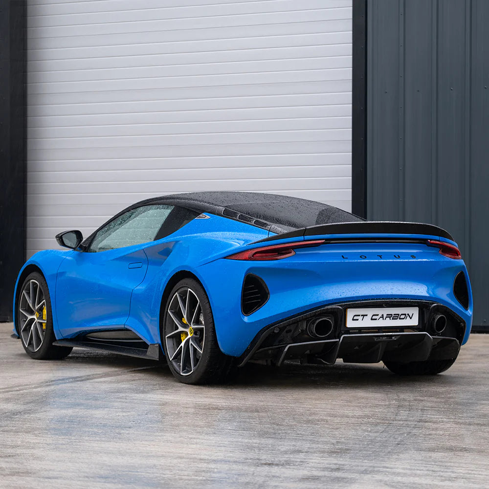 LOTUS EMIRA CARBON FIBRE 3-PIECE SPOILER - CT DESIGN