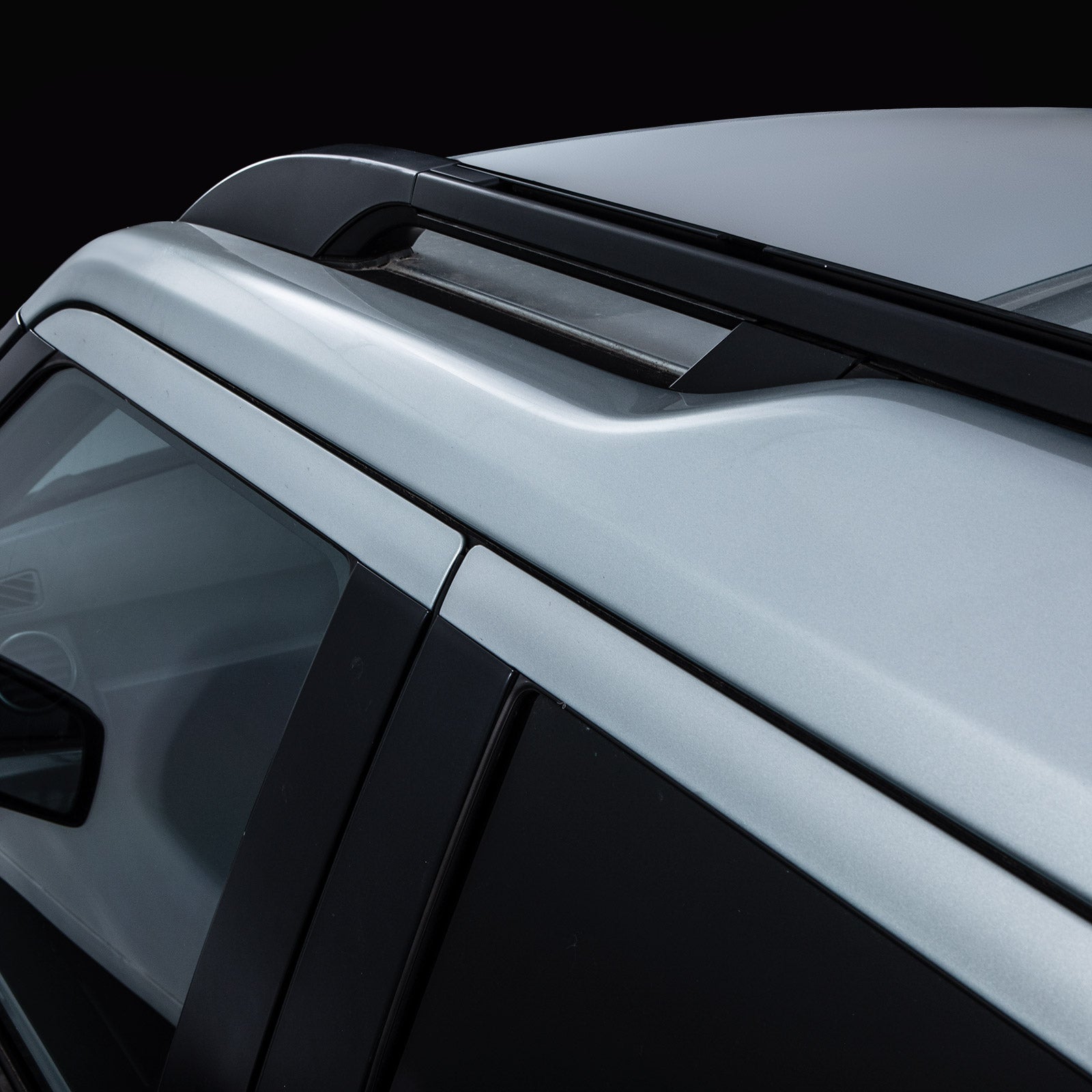 Predator 4x4 Black Extended Roof Rails To Fit Land Rover Discovery 3 / 4 04-16