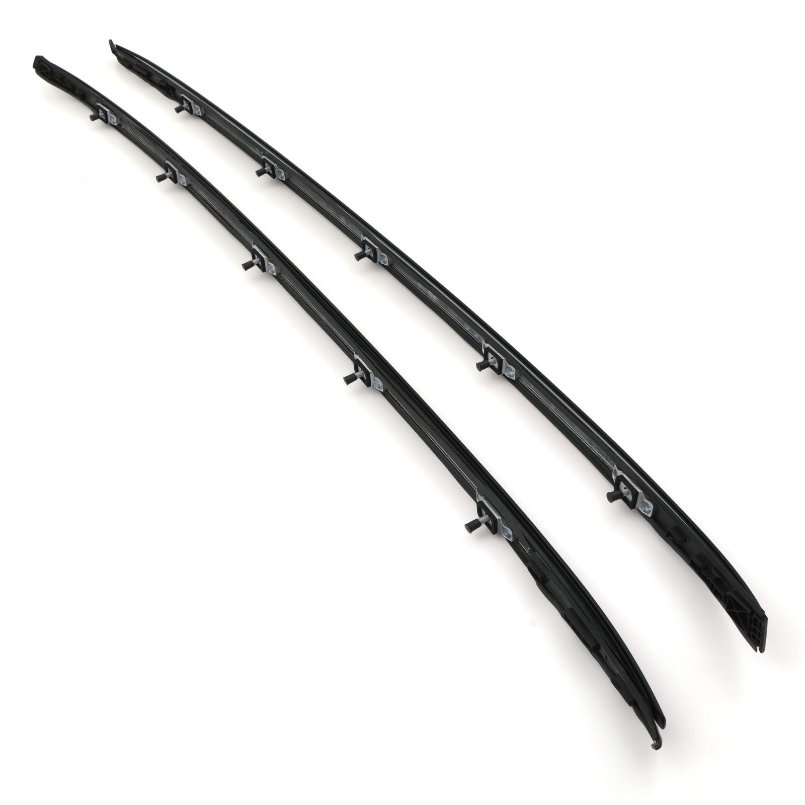 Jaguar F-Pace X761 16-20 Full Length Black Roof Rails