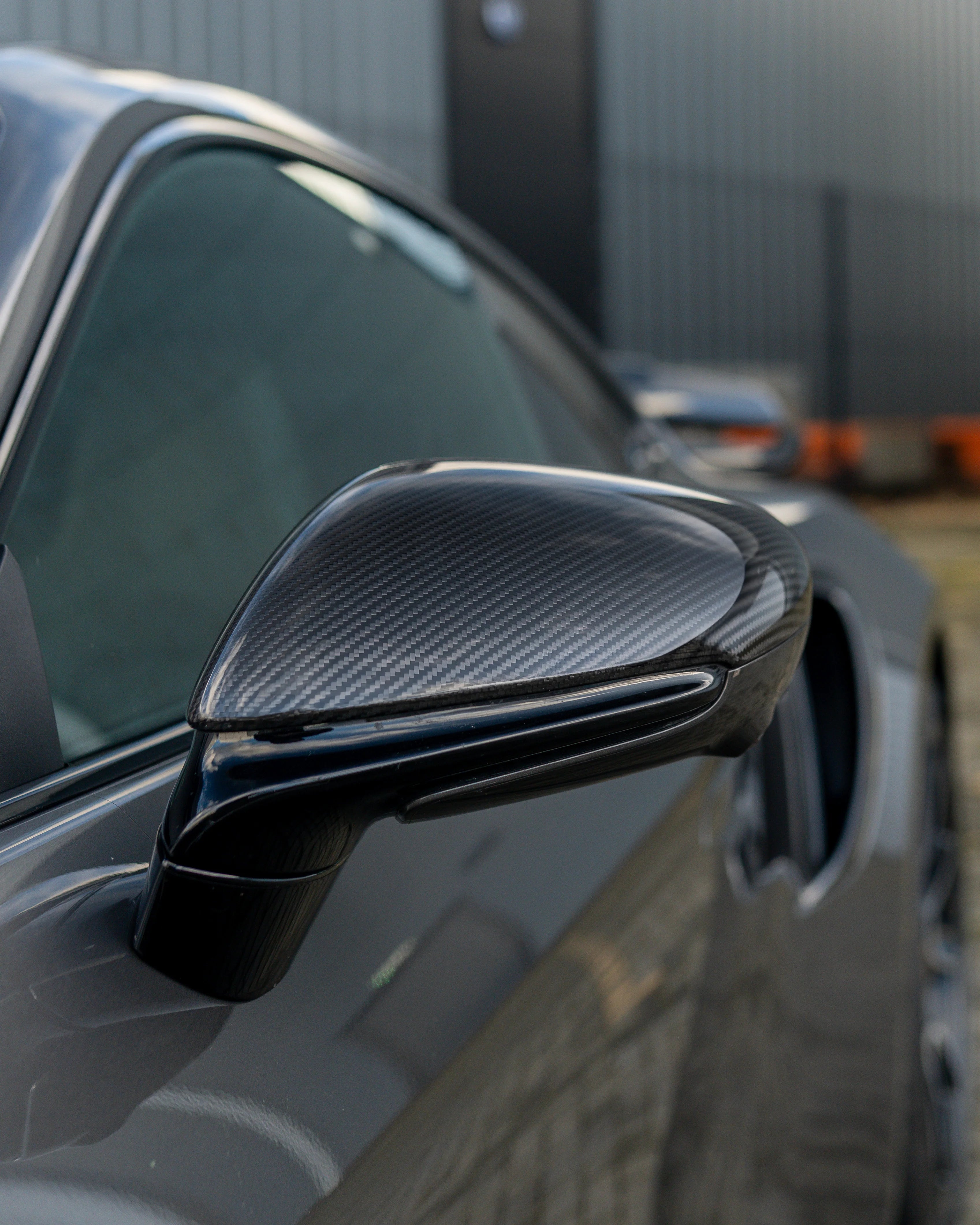 PORSCHE 911 992 CARBON FIBRE MIRRORS - (RHD ONLY)
