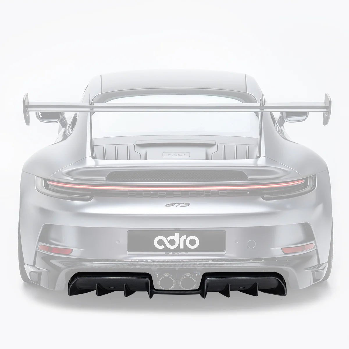 PORSCHE 992.1 GT3 PRE-PREG CARBON FIBRE REAR DIFFUSER BY ADRO