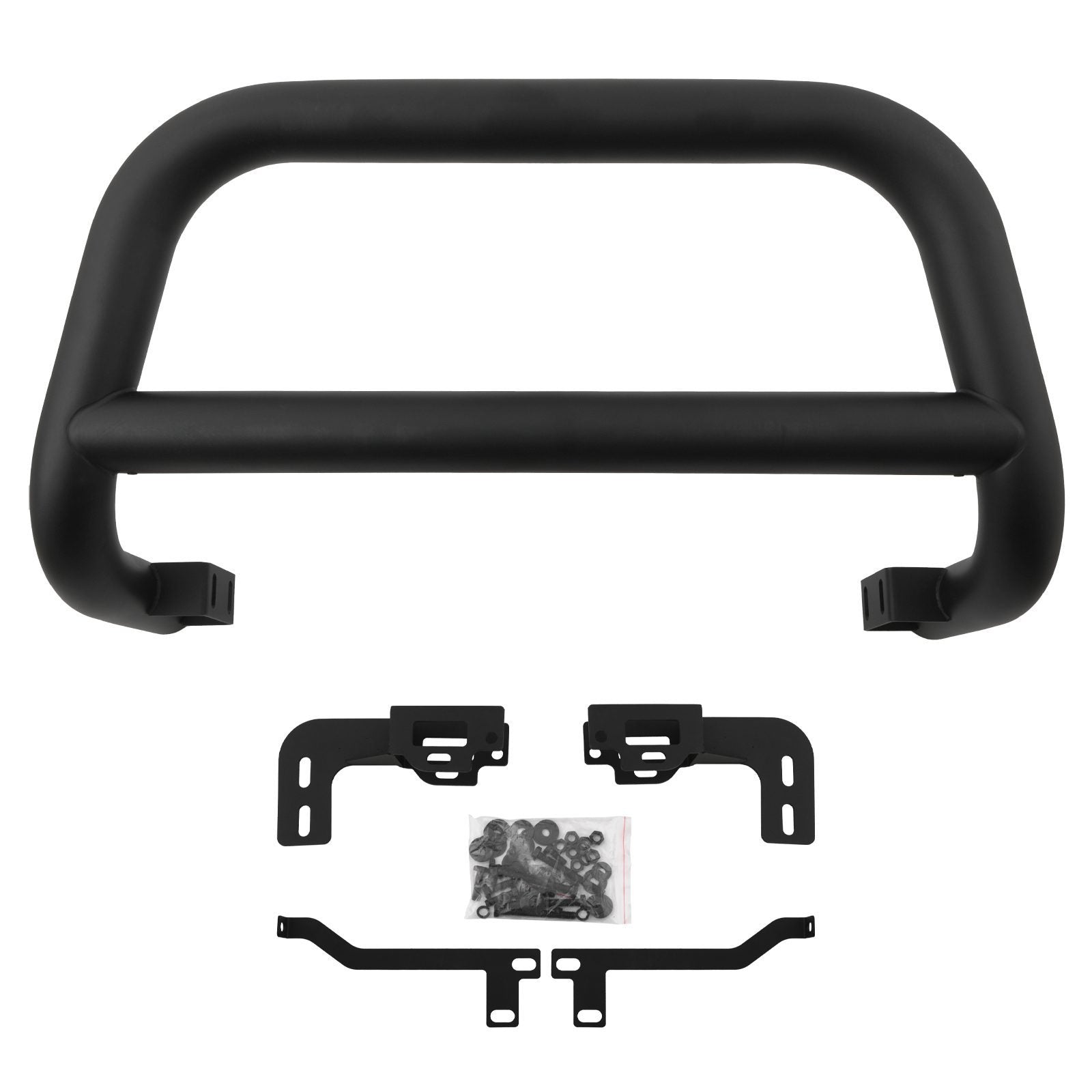 Ford Ranger T6 12-14 Matte Black Steel Bull Bar