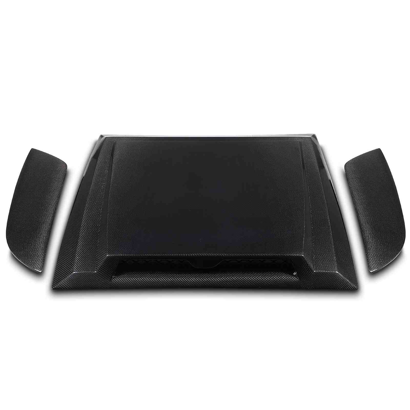 Predator 4x4 Carbon Fibre Bonnet Scoop + Wing Inserts To Fit Land Rover Defender L663 2020+