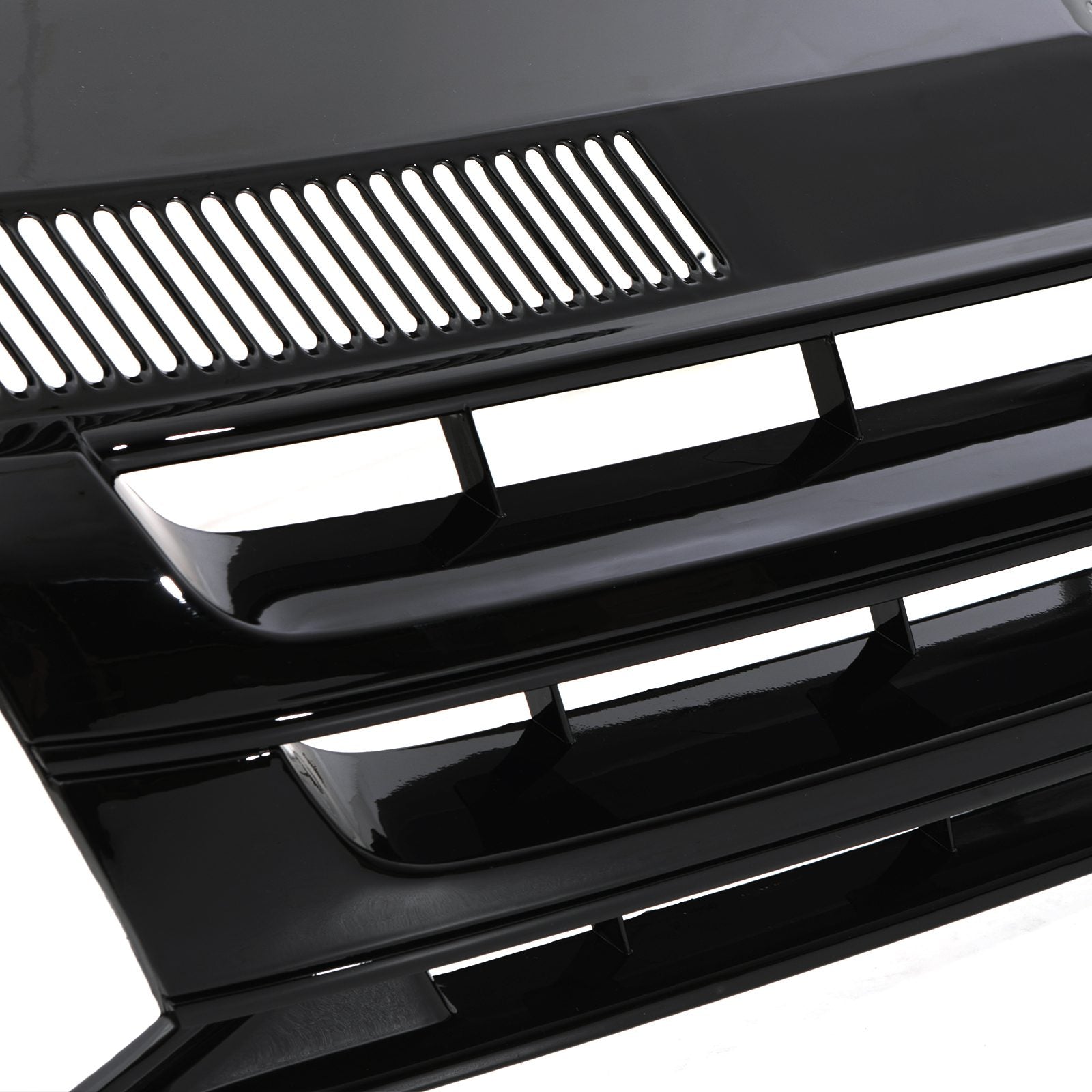 VW Transporter T5.1 09-15 Gloss Black badged Grille