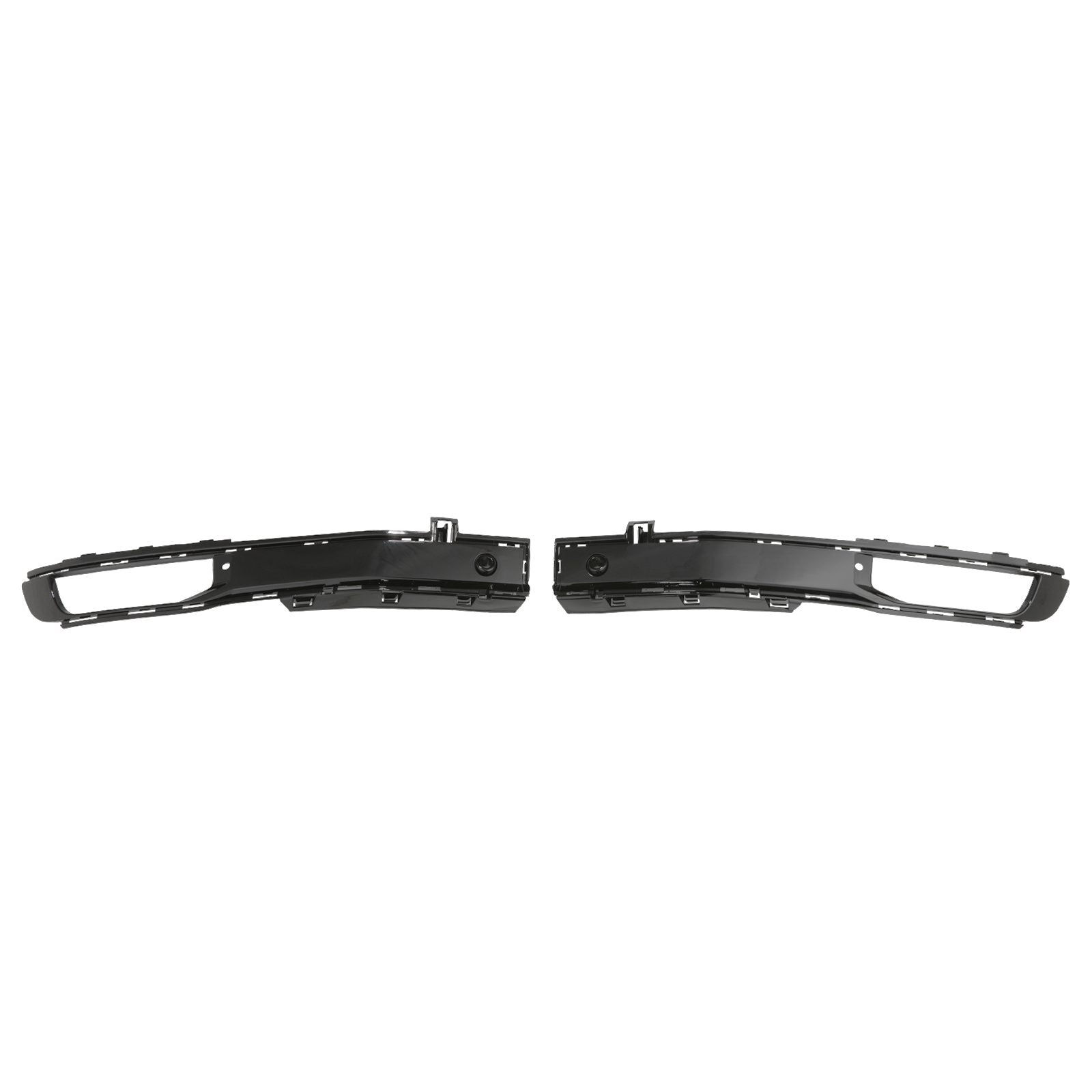 VW Transporter T6 16-19 Gloss Black Fog Light Covers