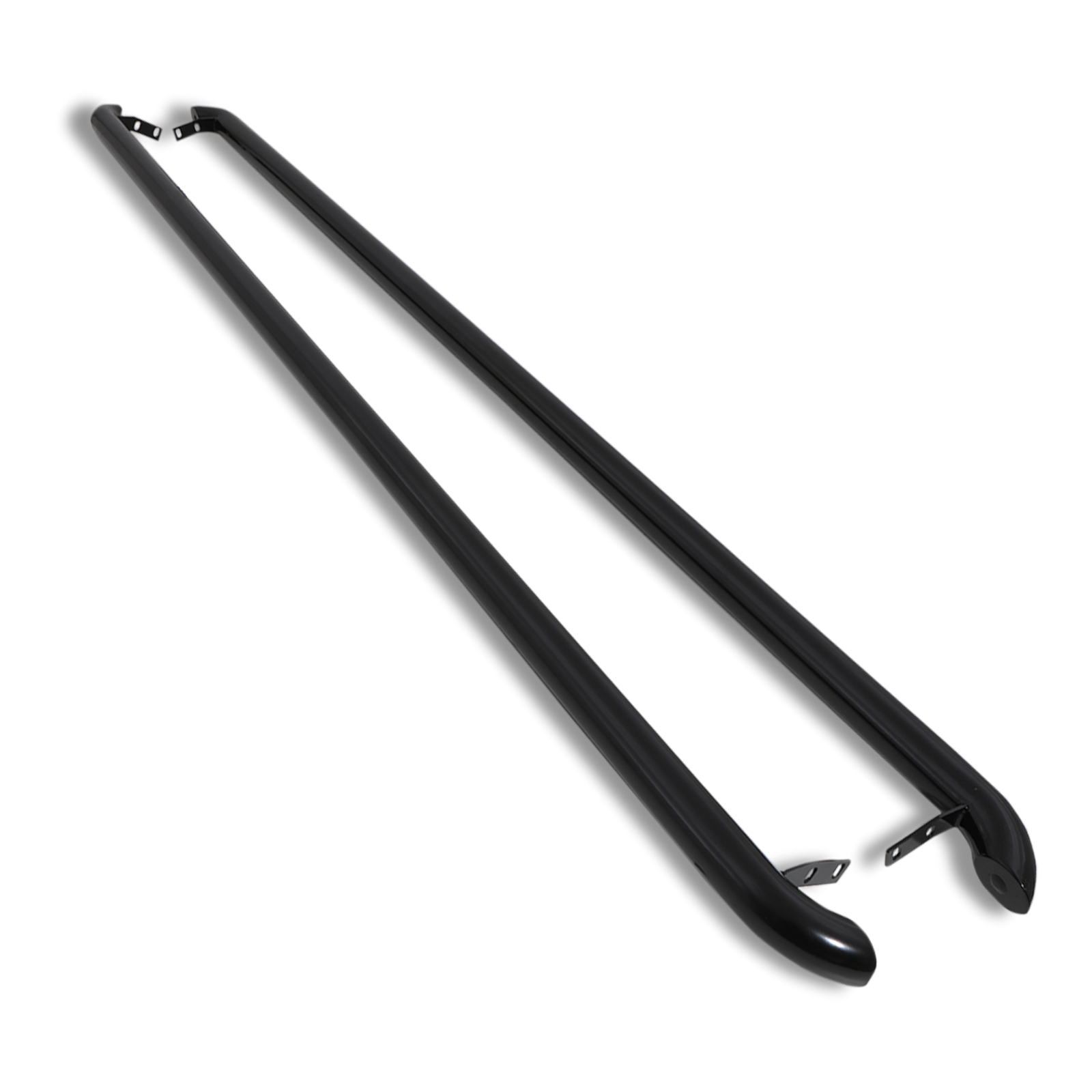 Ford Transit Custom SWB 18-21 Gloss Black Side Bars