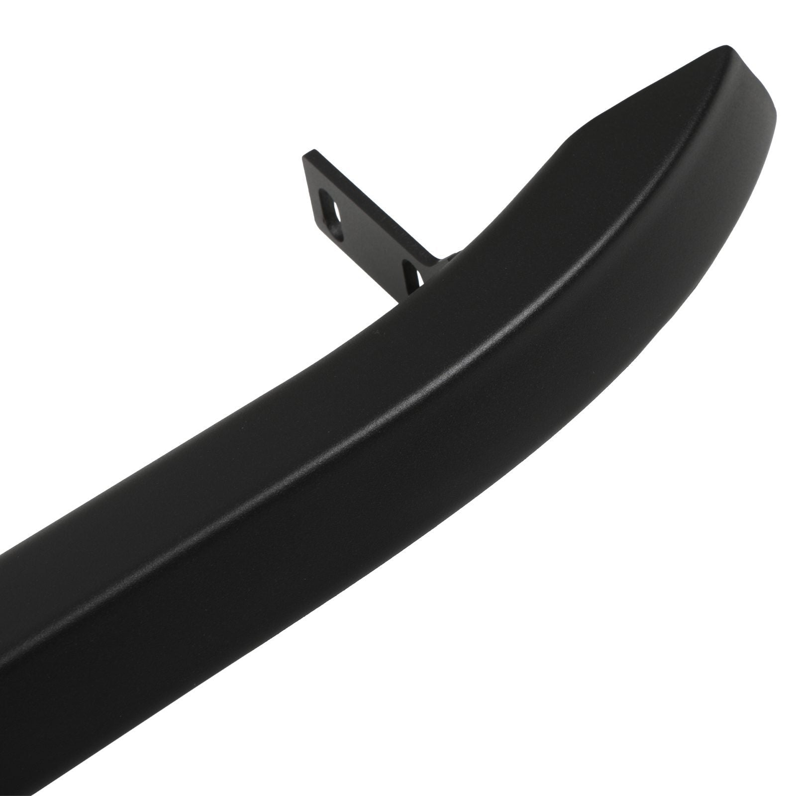 Ford Transit Custom LWB 2013+ Matte Black Trapezoid Side Bars