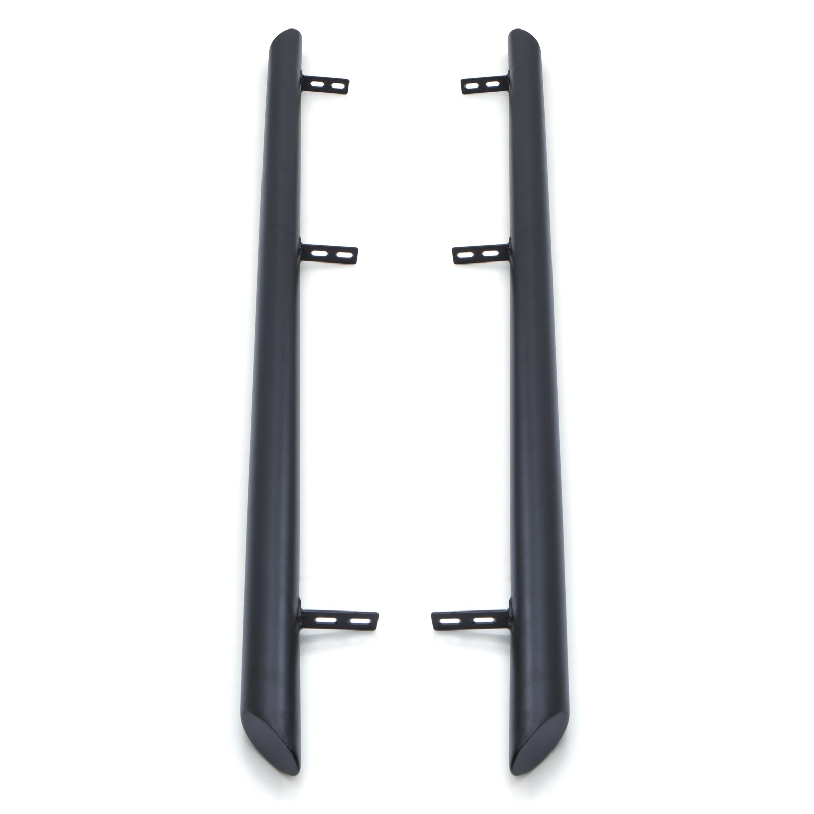 VW Amarok MK1 Double Cab 10-20 Matte Black 3" Side Bars