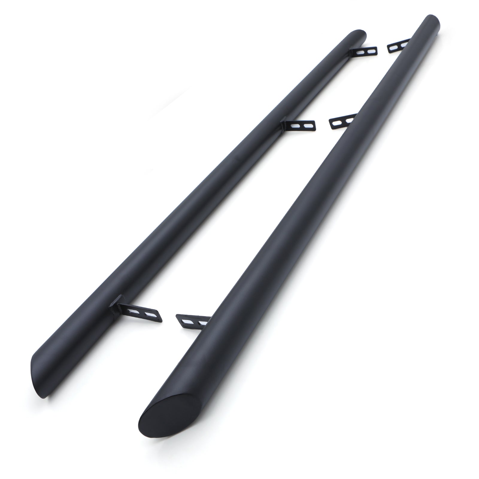 Ford Ranger T9 Double Cab 2023+ Matte Black 3" Side Bars