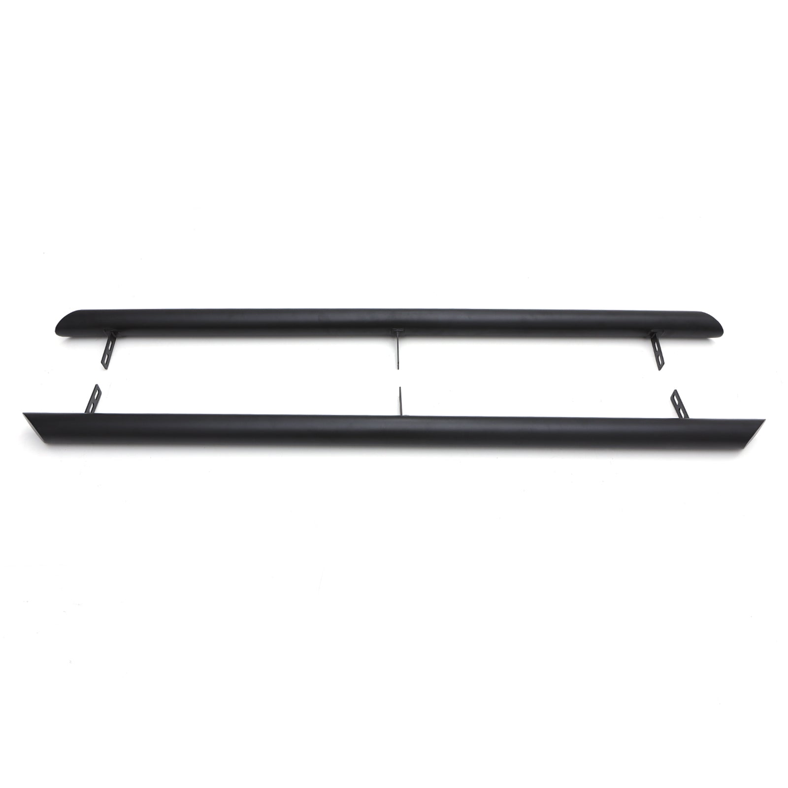 Toyota Hilux MK8 MK9 Double Cab 2015+ Matte Black 3" Side Bars