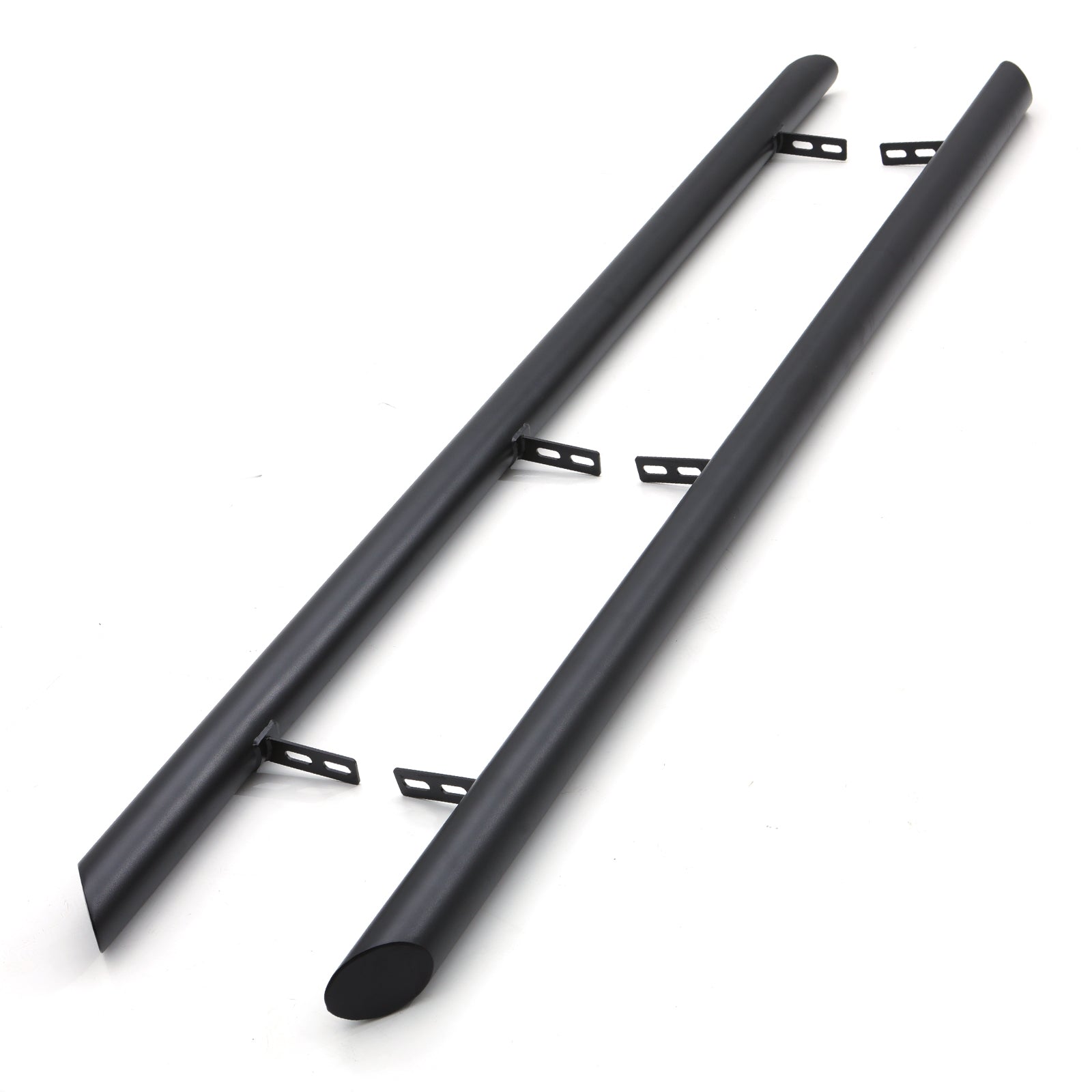 Isuzu D-Max RG MK3 Double Cab 2021+ Matte Black 3" Side Bars