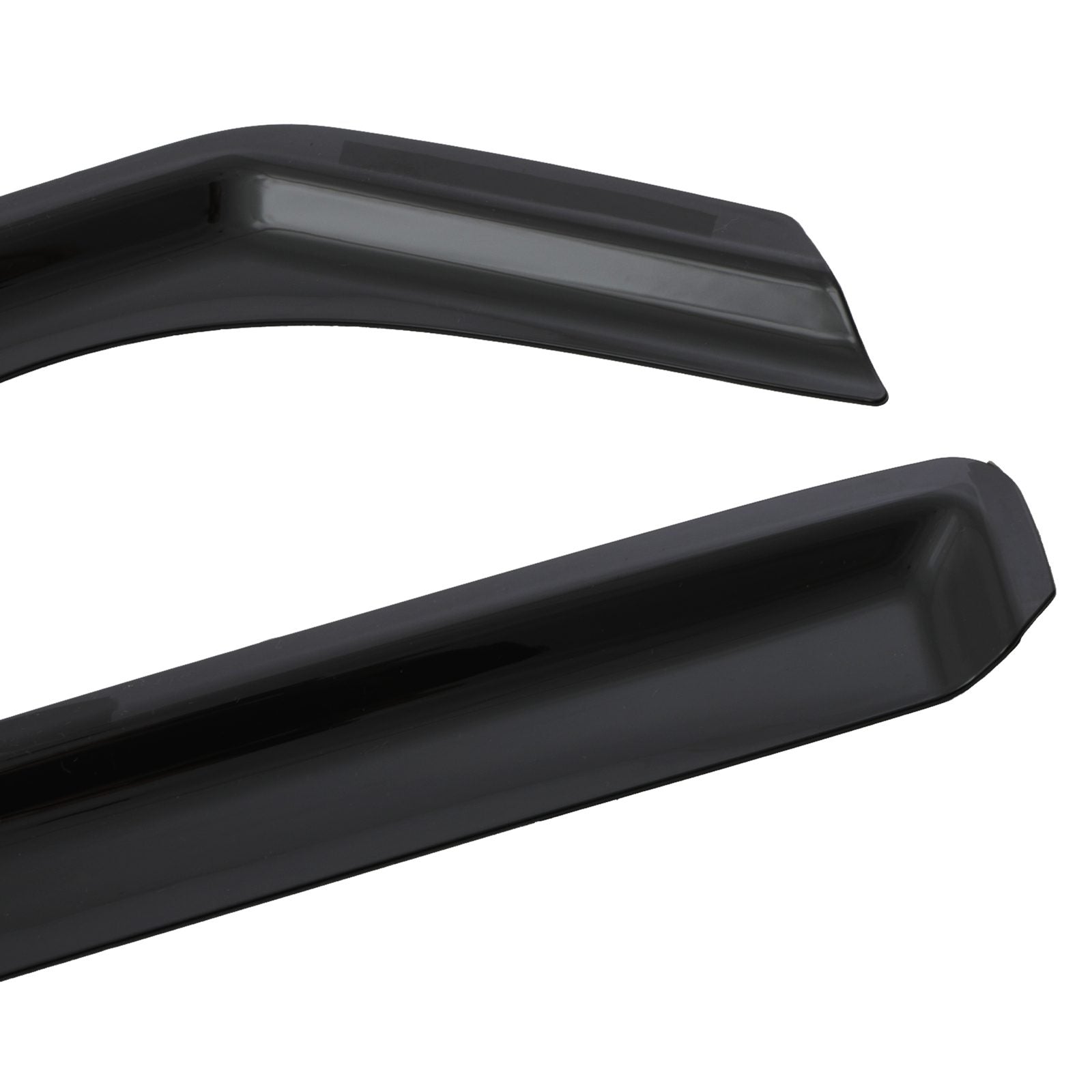 VW Transporter T5 T6 03-21 Black Wind Deflectors