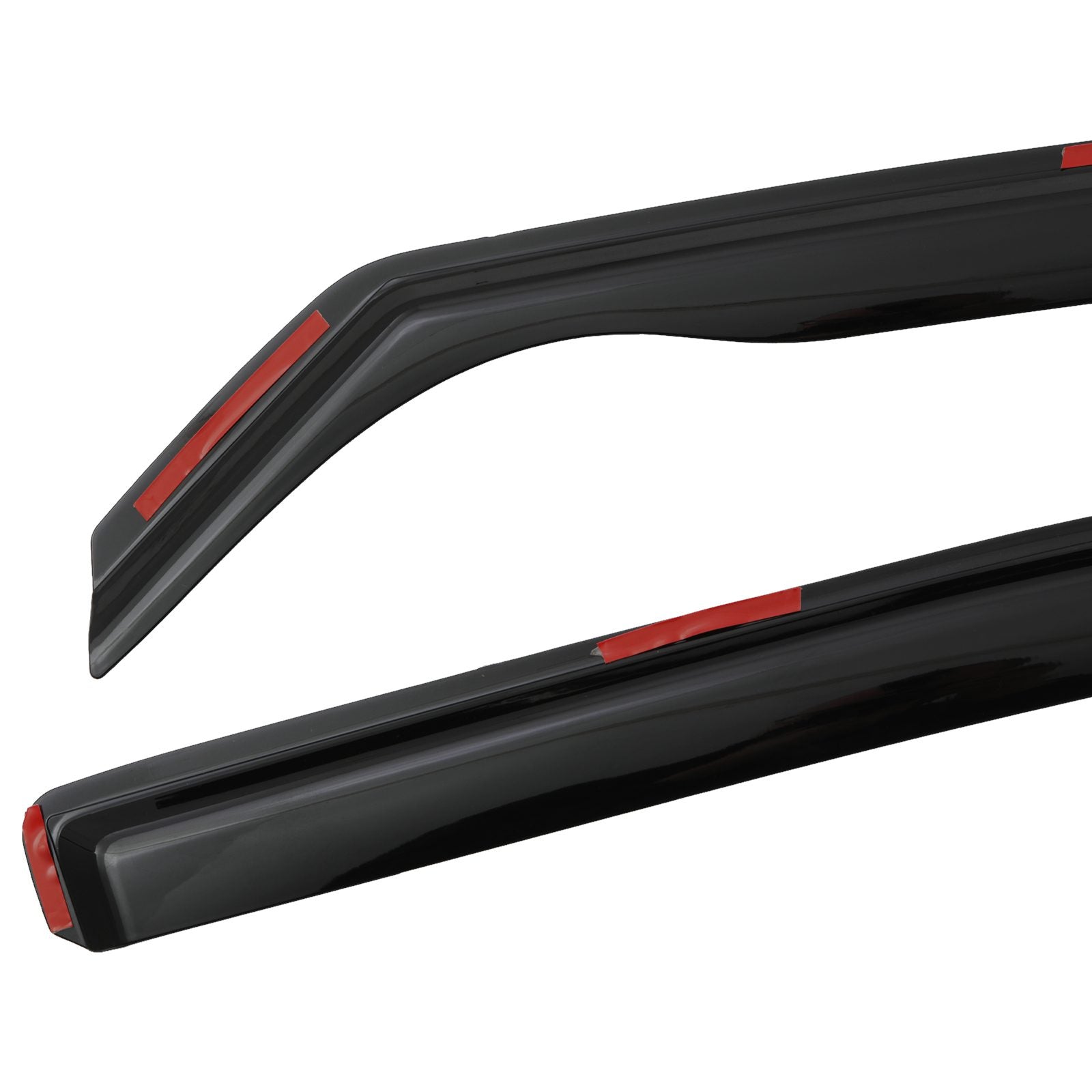 VW Transporter T5 T6 03-21 Black Wind Deflectors