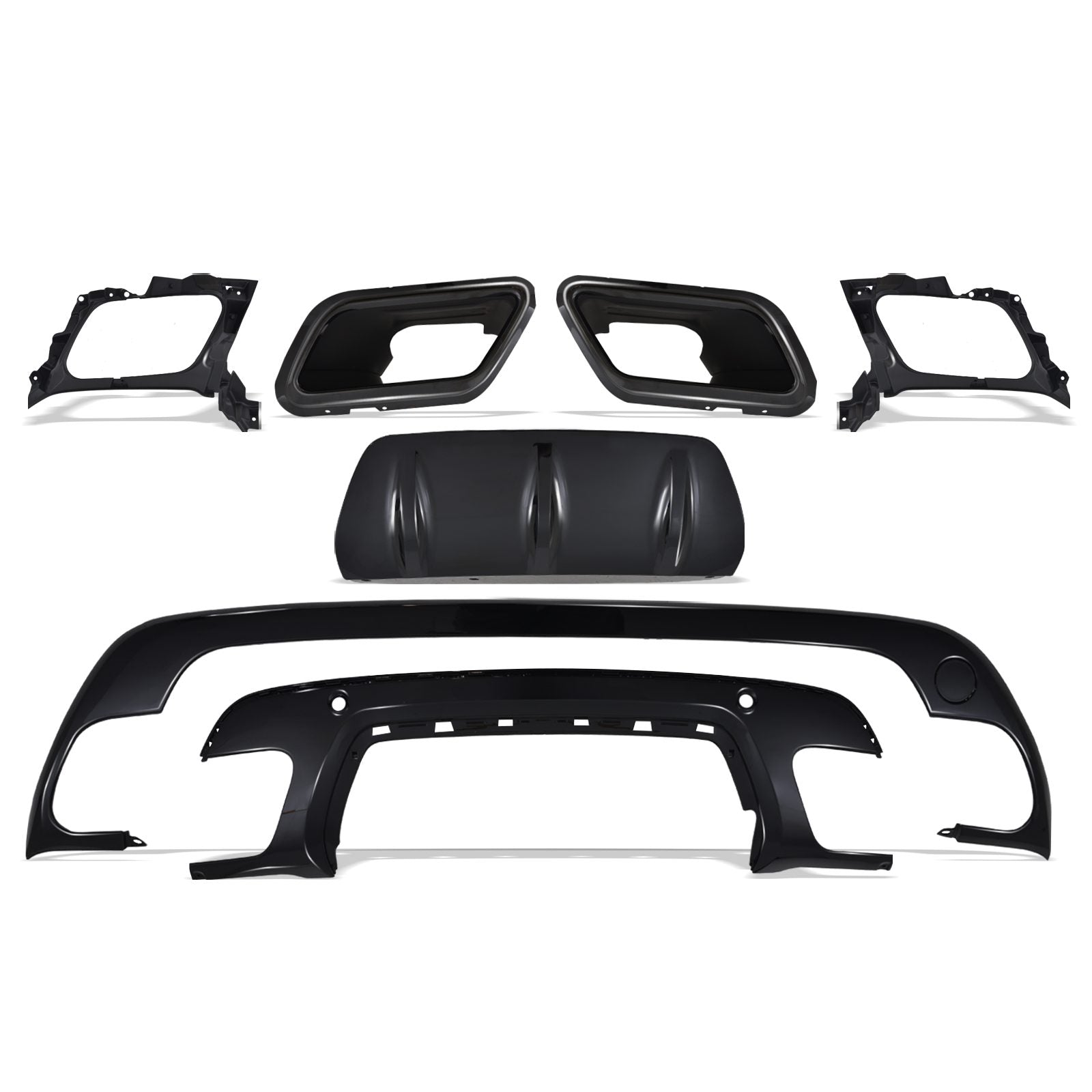 Predator 4x4 Gloss Black Body Trim Kit To Fit Range Rover Velar L560 2017+
