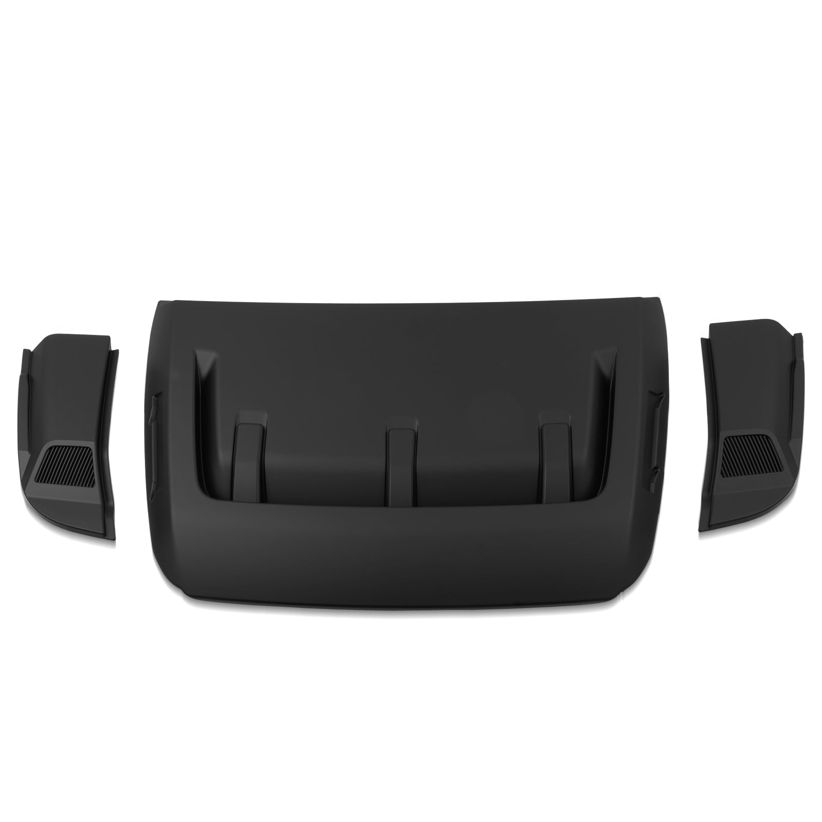 Ford Ranger T9 2023+ Matte Black Bonnet Scoop
