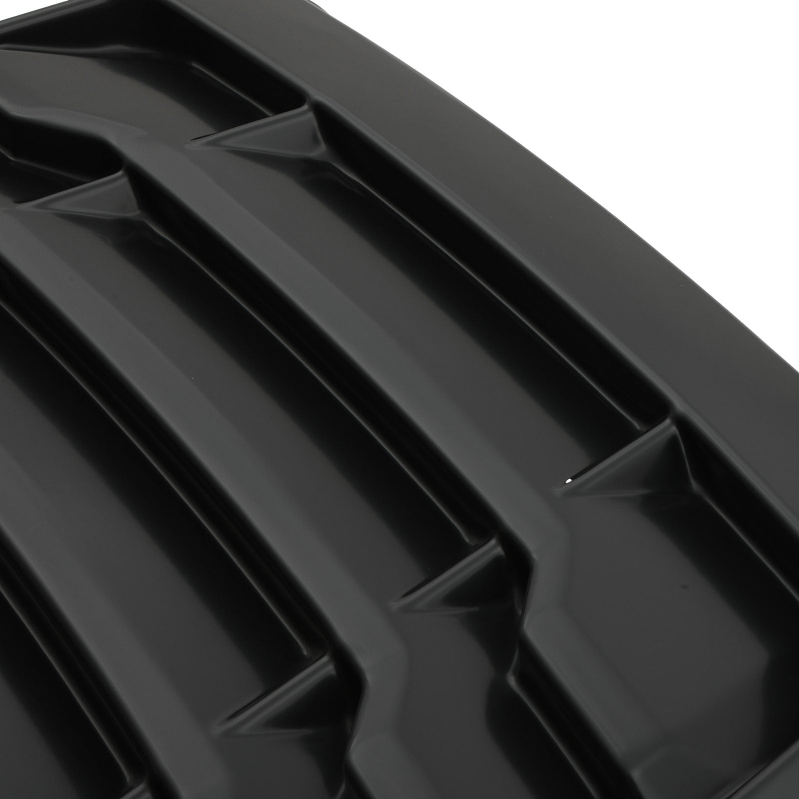 Ford Ranger T9 2023+ Matte Black Middle Bonnet Scoop