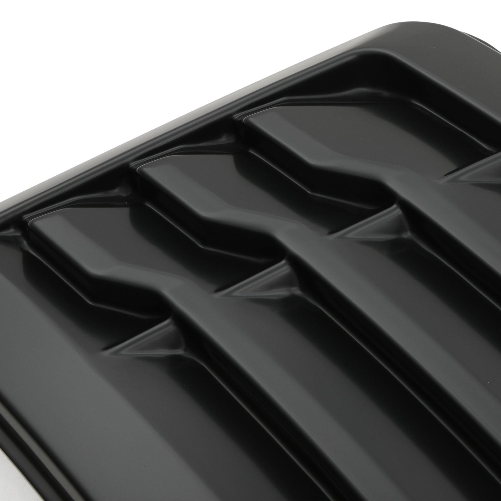 Ford Ranger T9 2023+ Matte Black Middle Bonnet Scoop