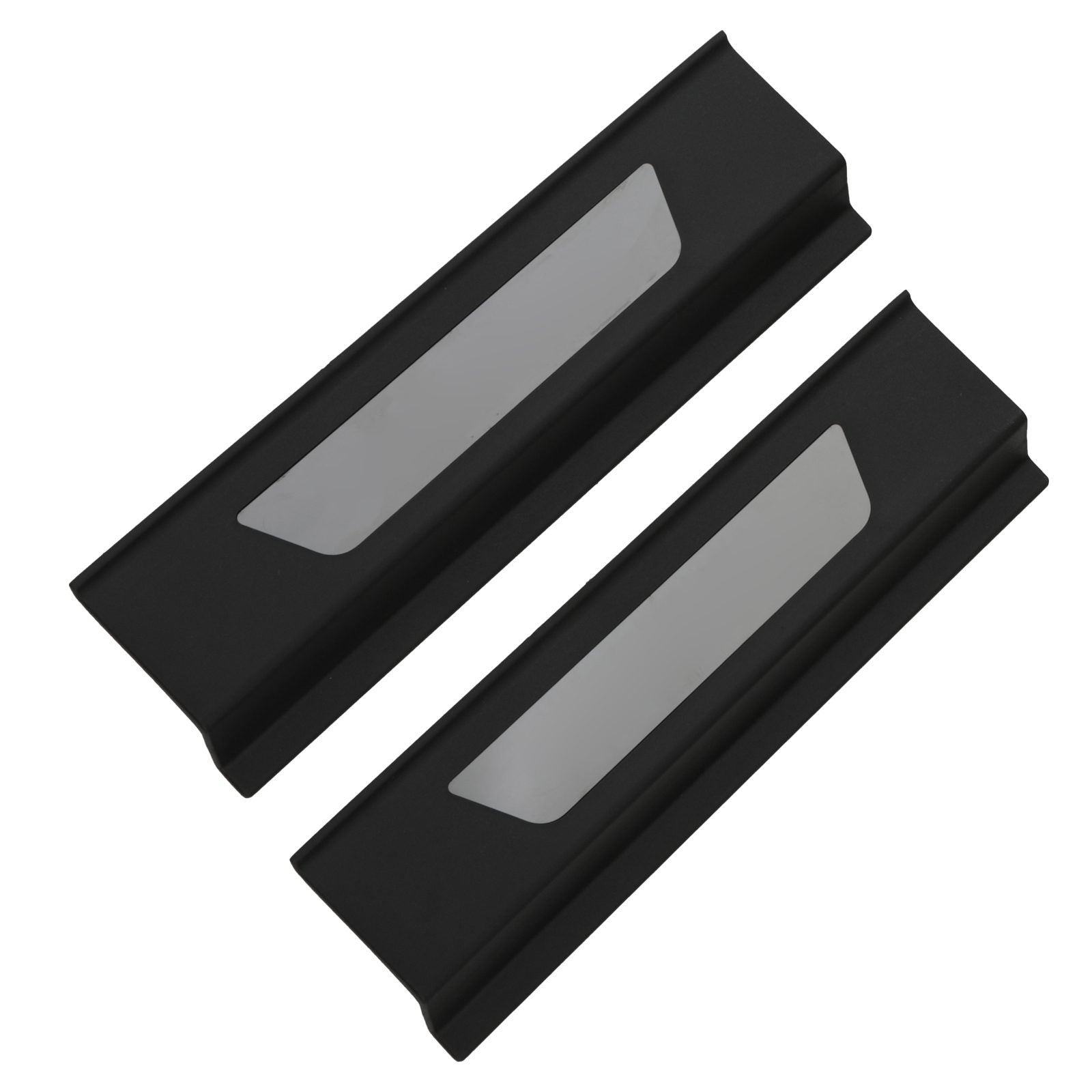 Ford Ranger T9 2023+ Black Door Sill Inserts