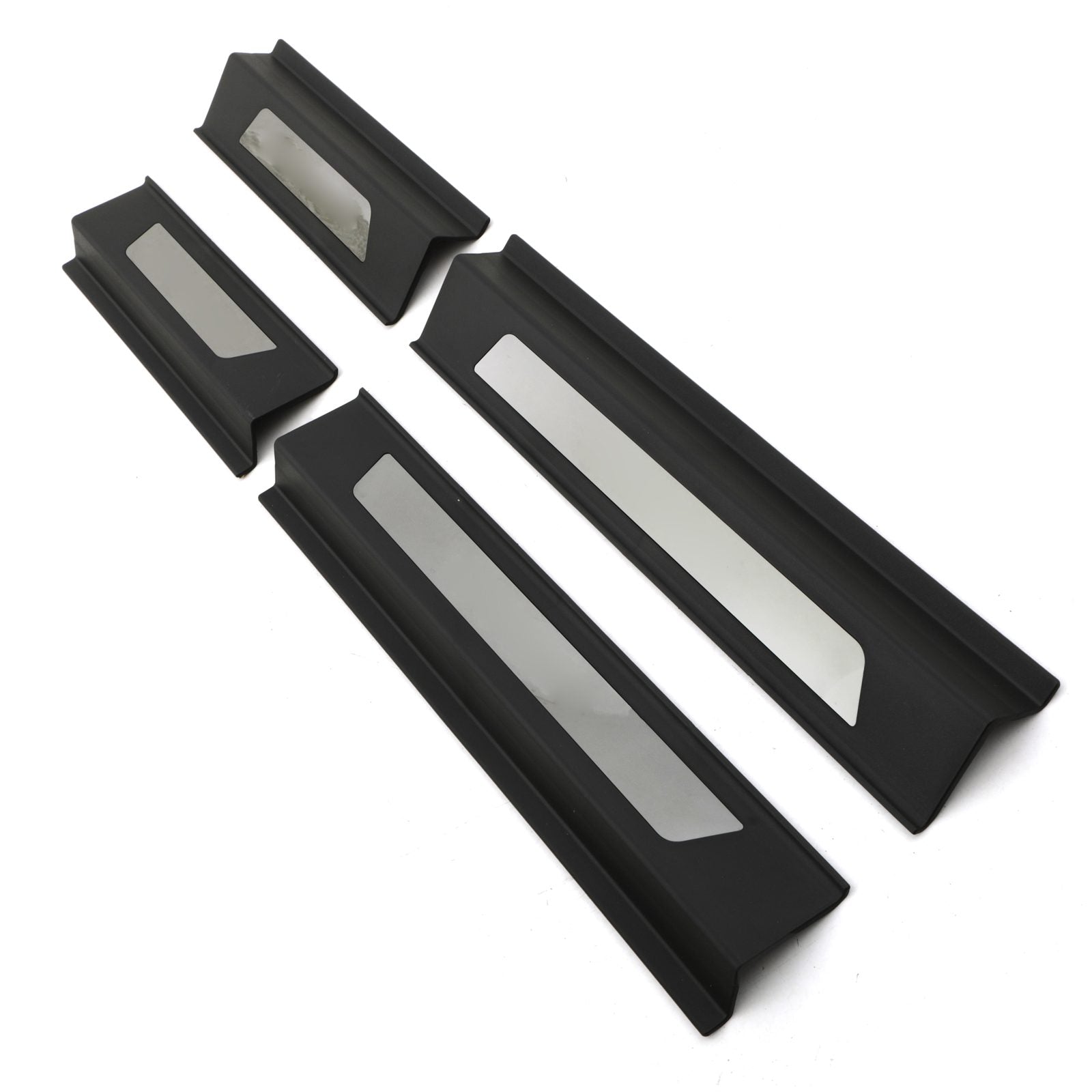 Ford Ranger T9 2023+ Black Door Sill Inserts
