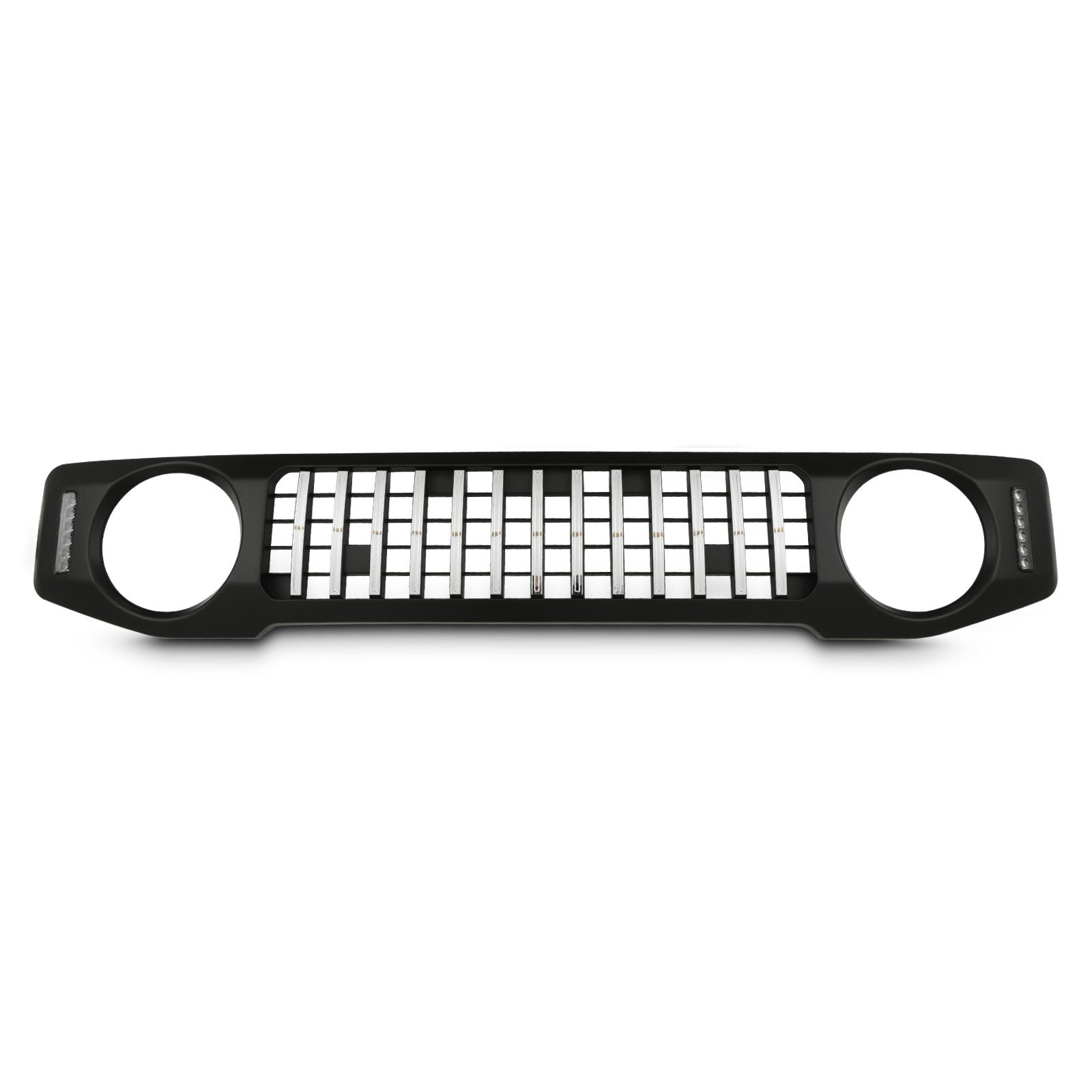 Suzuki Jimny MK4 JB64 2018+ Matte Black Grille With LED DRLs