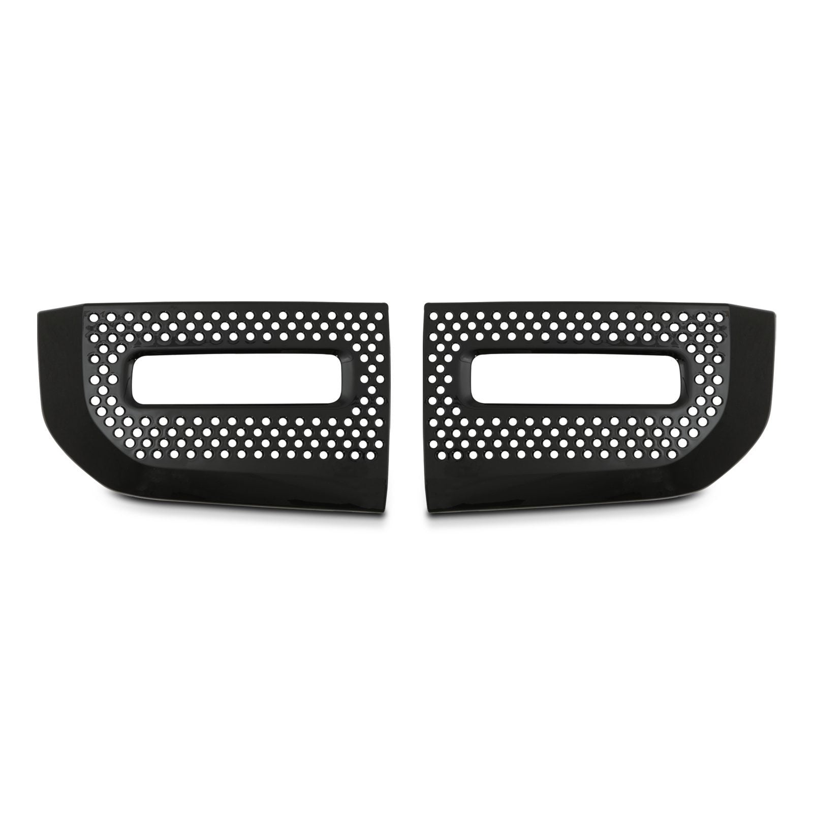 Predator 4x4 Gloss Black Front Outer Grille Inserts To Fit Land Rover Defender L663 2020+