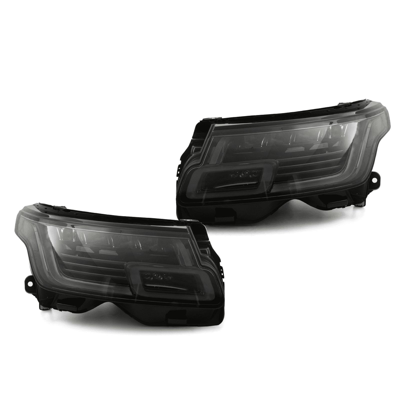 Predator 4x4 Front LED Headlights To Fit Range Rover Vogue L405 17-21
