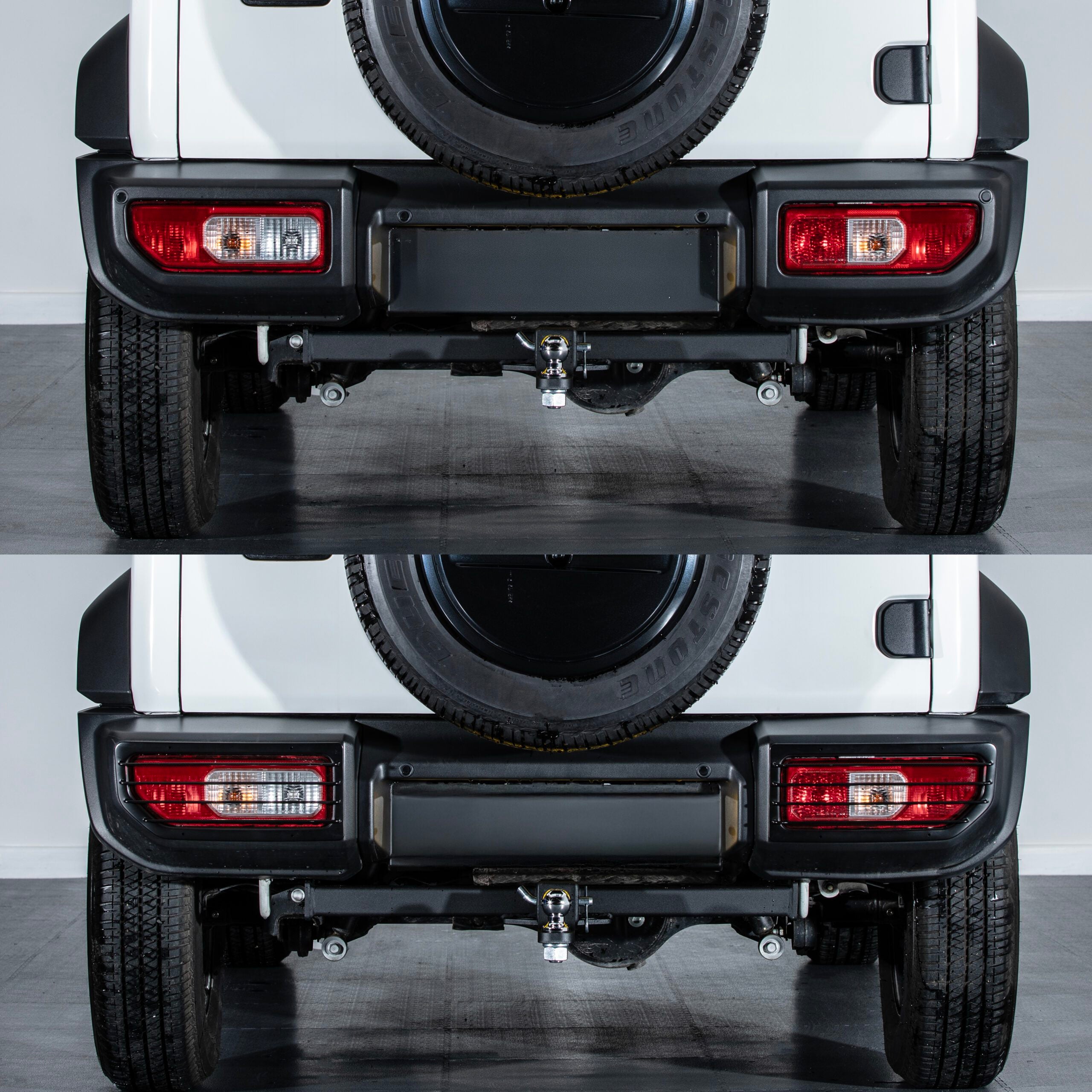 Suzuki Jimny 2018+ Black Rear Tail Light Covers