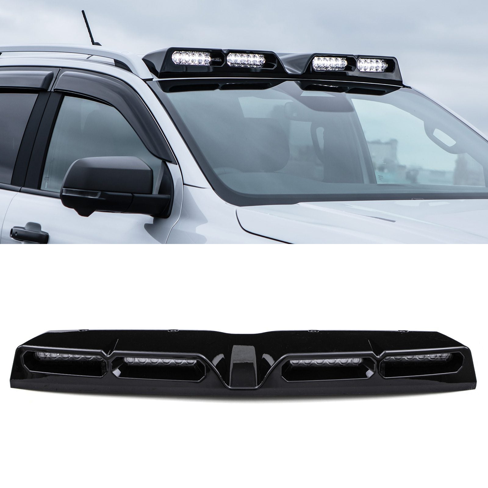New VW Amarok MK2 2023+ Quad Roof Light With LED Lights