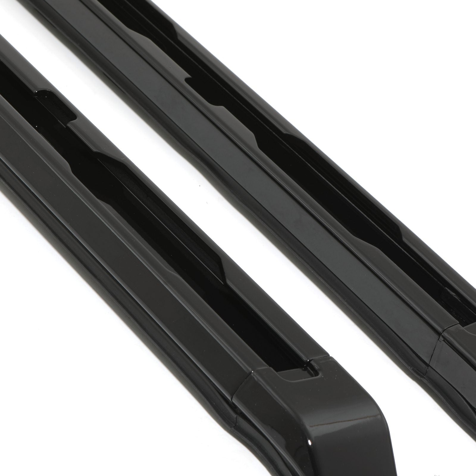 Predator 4x4 Gloss Black Aluminium Roof Rails To Fit Land Rover Defender 90 L663 2020+