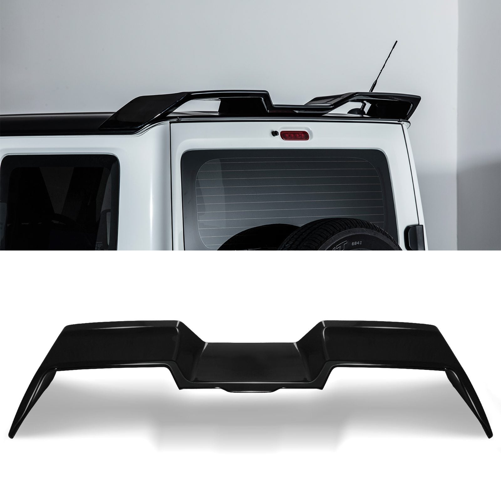 Suzuki Jimny JB64 2018+ Gloss Black Rear Spoiler