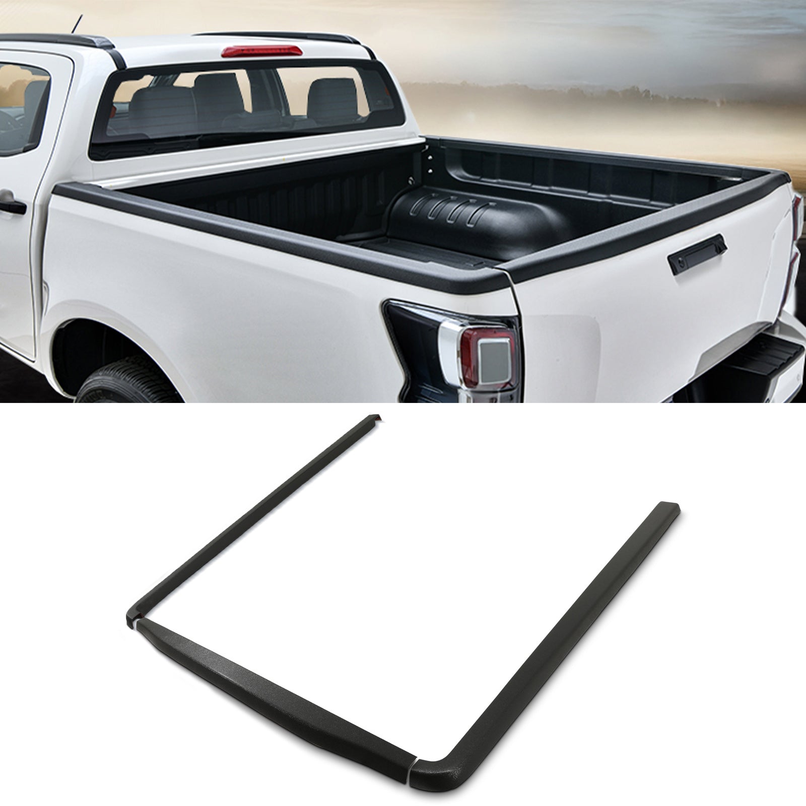 Isuzu D-Max RG 2021+ Protective Bed Rail Caps