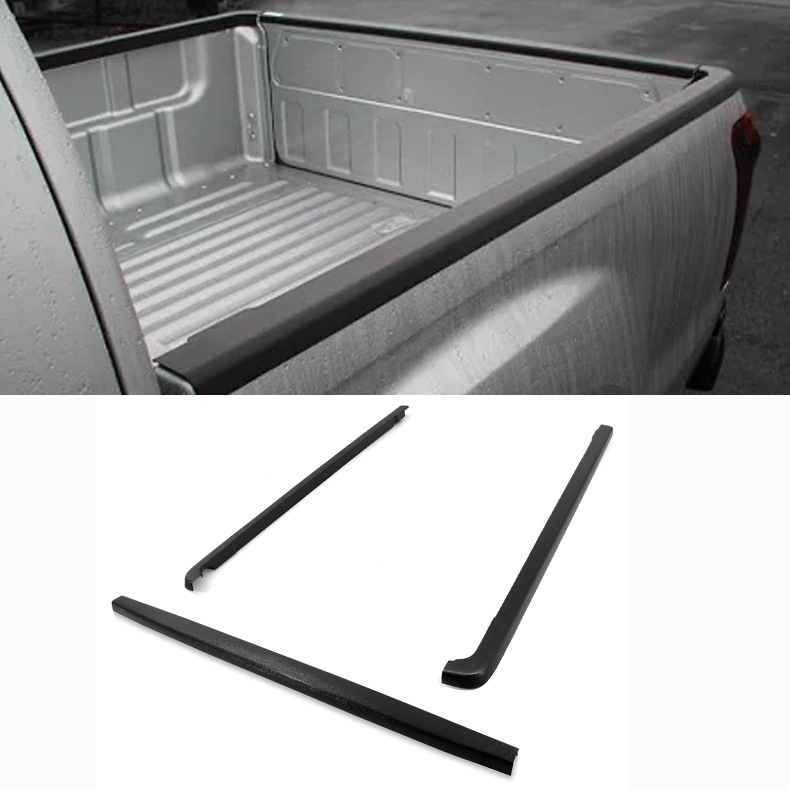 Isuzu D Max 16-20 Protective Bed Rail Caps