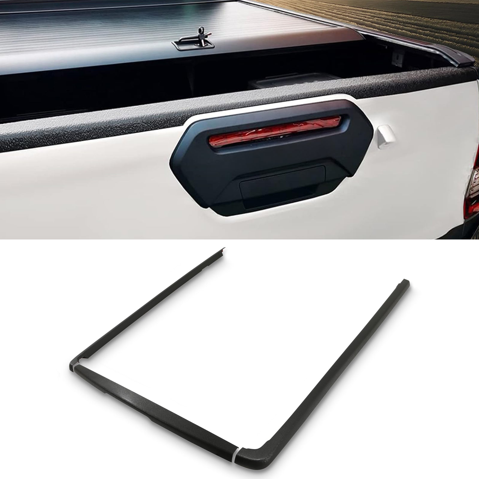 Toyota Hilux 2021+ Protective Bed Rail Caps