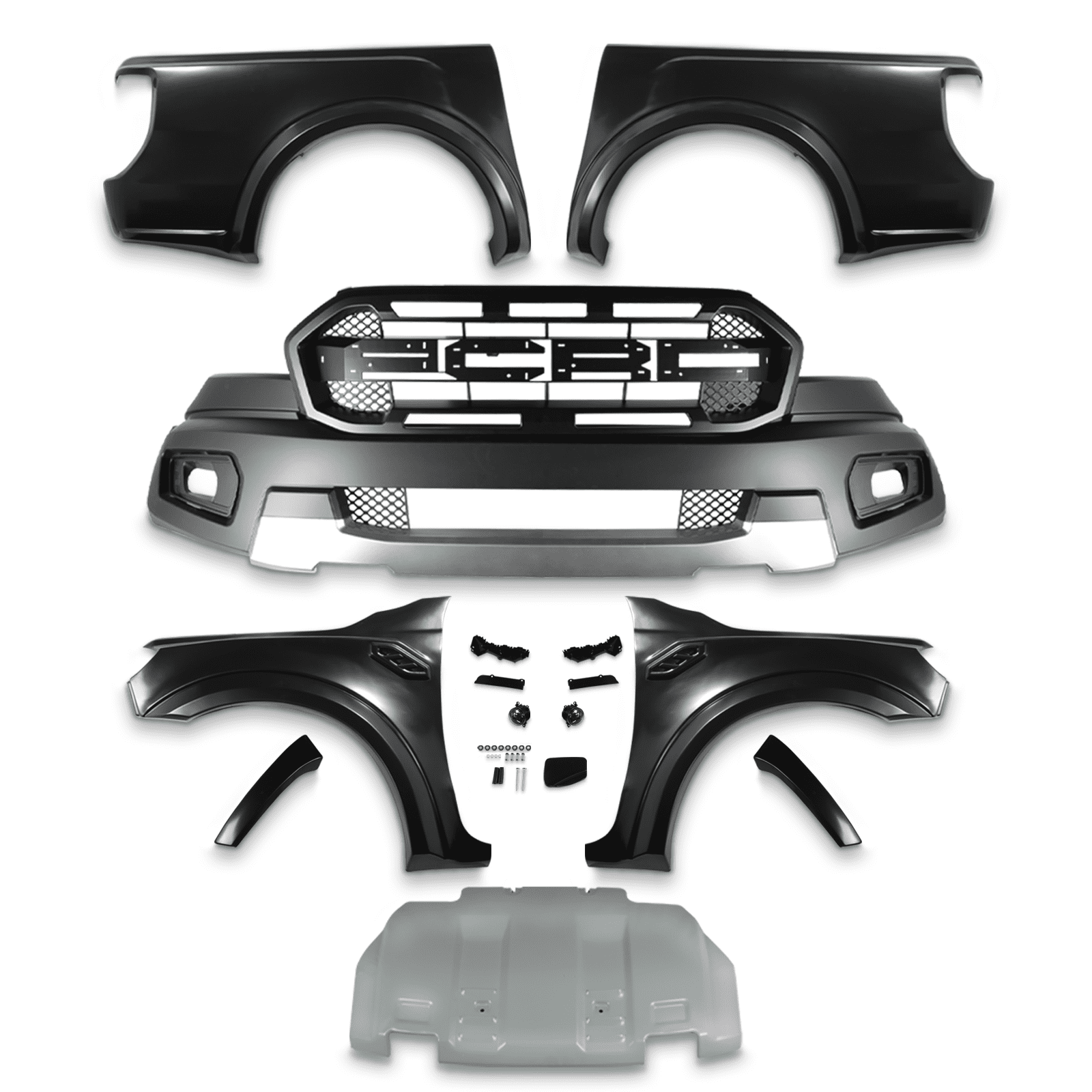 Ford Ranger T7 T8 2015-2021 Full Raptor Body Kit