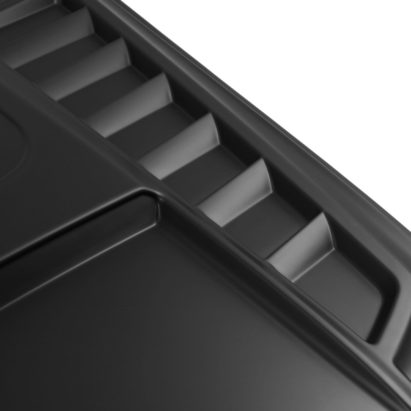 Toyota Hilux Revo 15-20 Black Bonnet Scoop