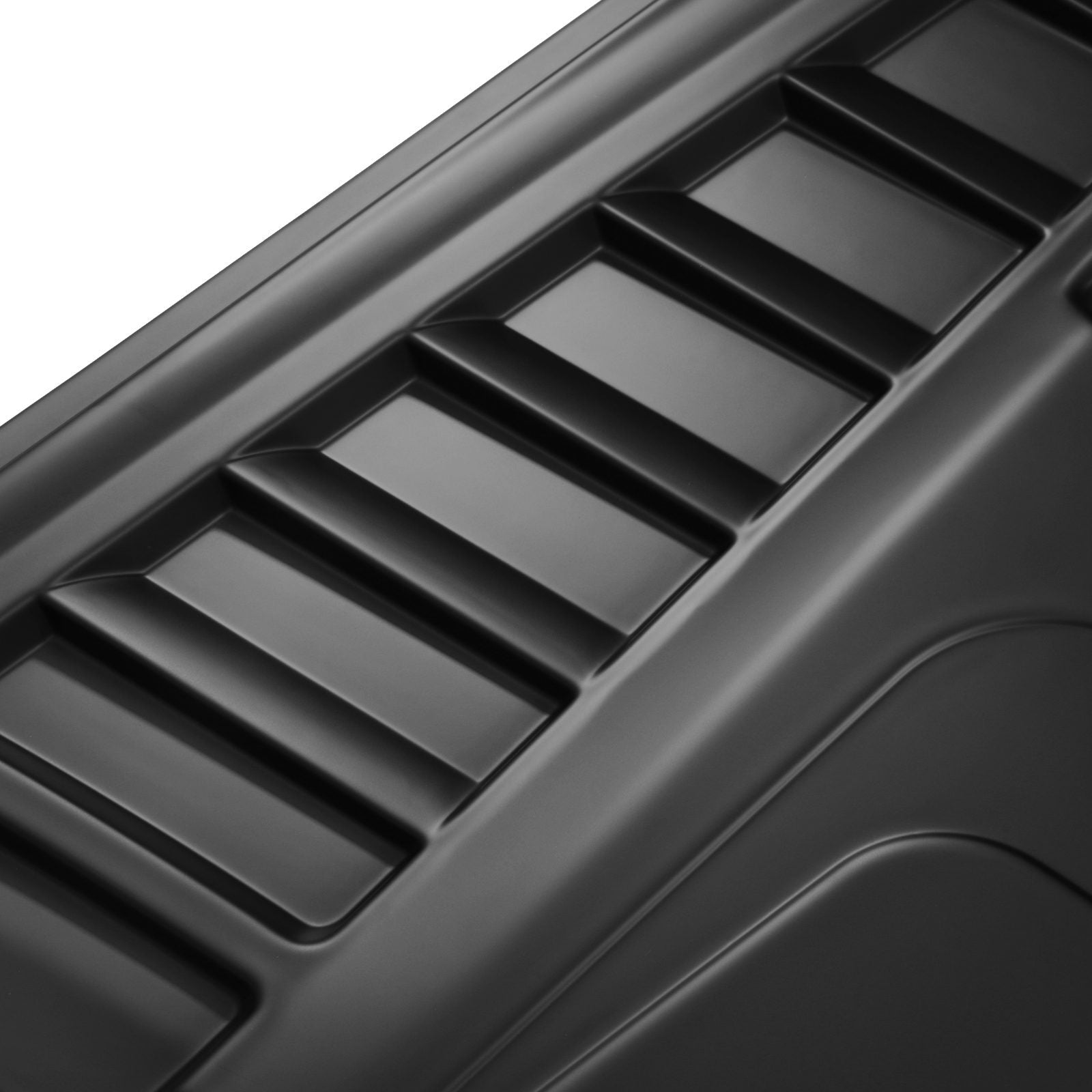 Toyota Hilux Revo 15-20 Black Bonnet Scoop