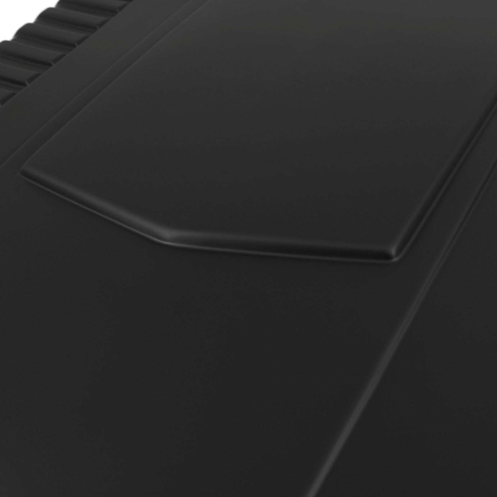 Toyota Hilux MK7 Revo 15-20 Black Bonnet Scoop
