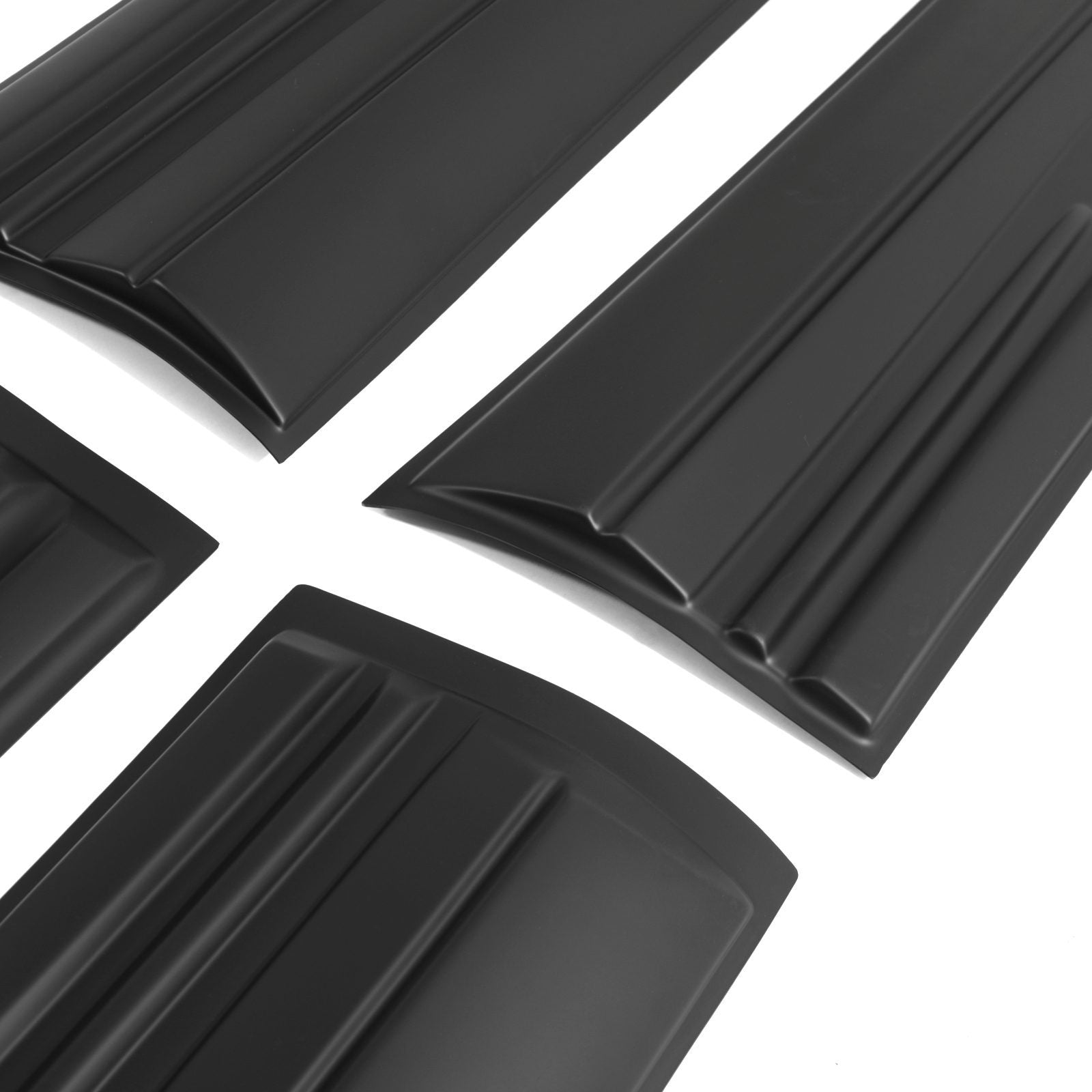 Toyota Hilux Revo 2015+ Matte Black Door Trim Kit