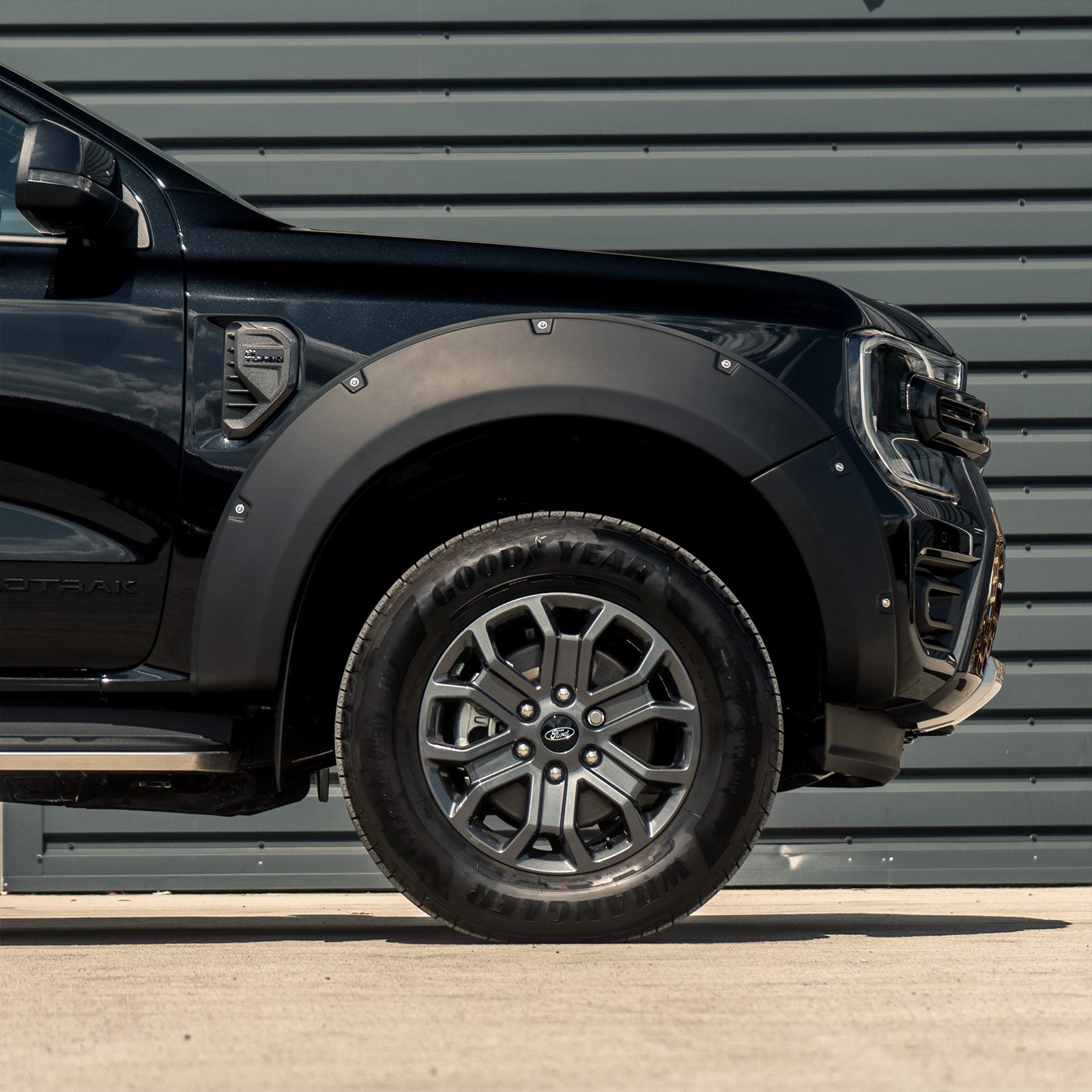Ford Ranger T9 Wildtrak 2023+ 85mm Matte Black Wheel Arches Set
