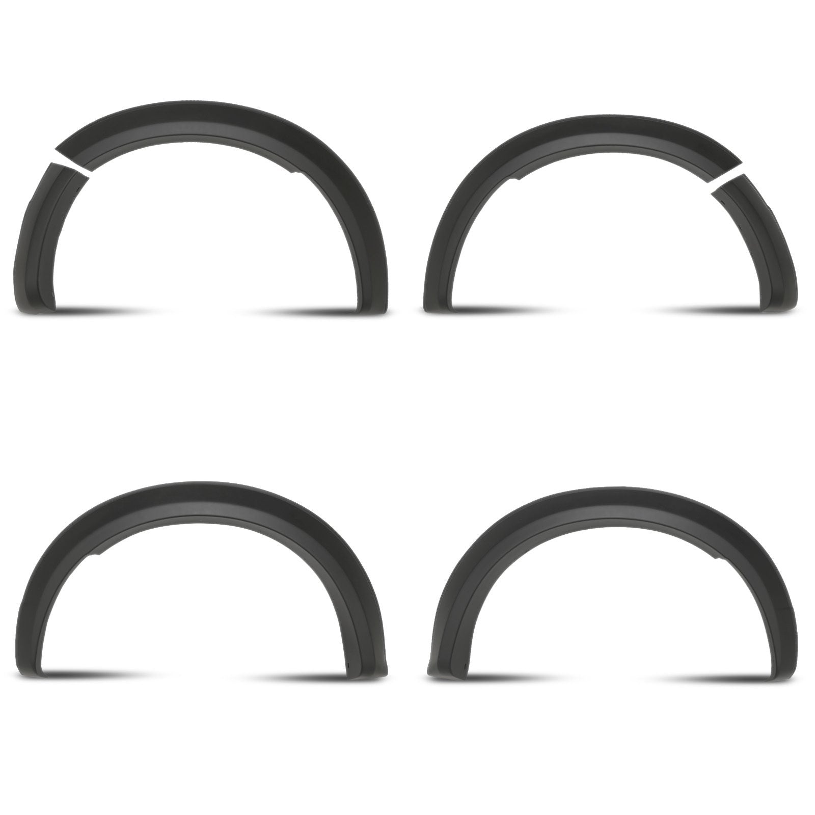 Ford Ranger T9 XLT 2023+ Matte Black Wheel Arches Set