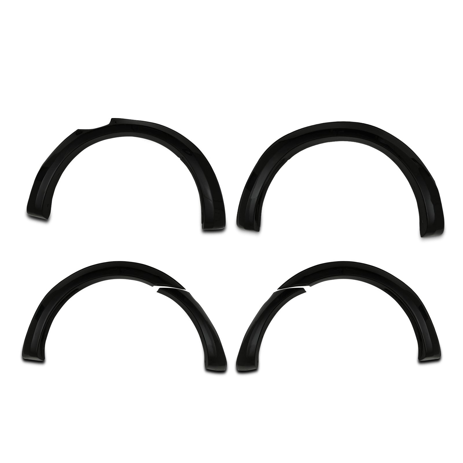 Ford Ranger T8 18-21 70mm OEM Style Gloss Black Wheel Arches Kit