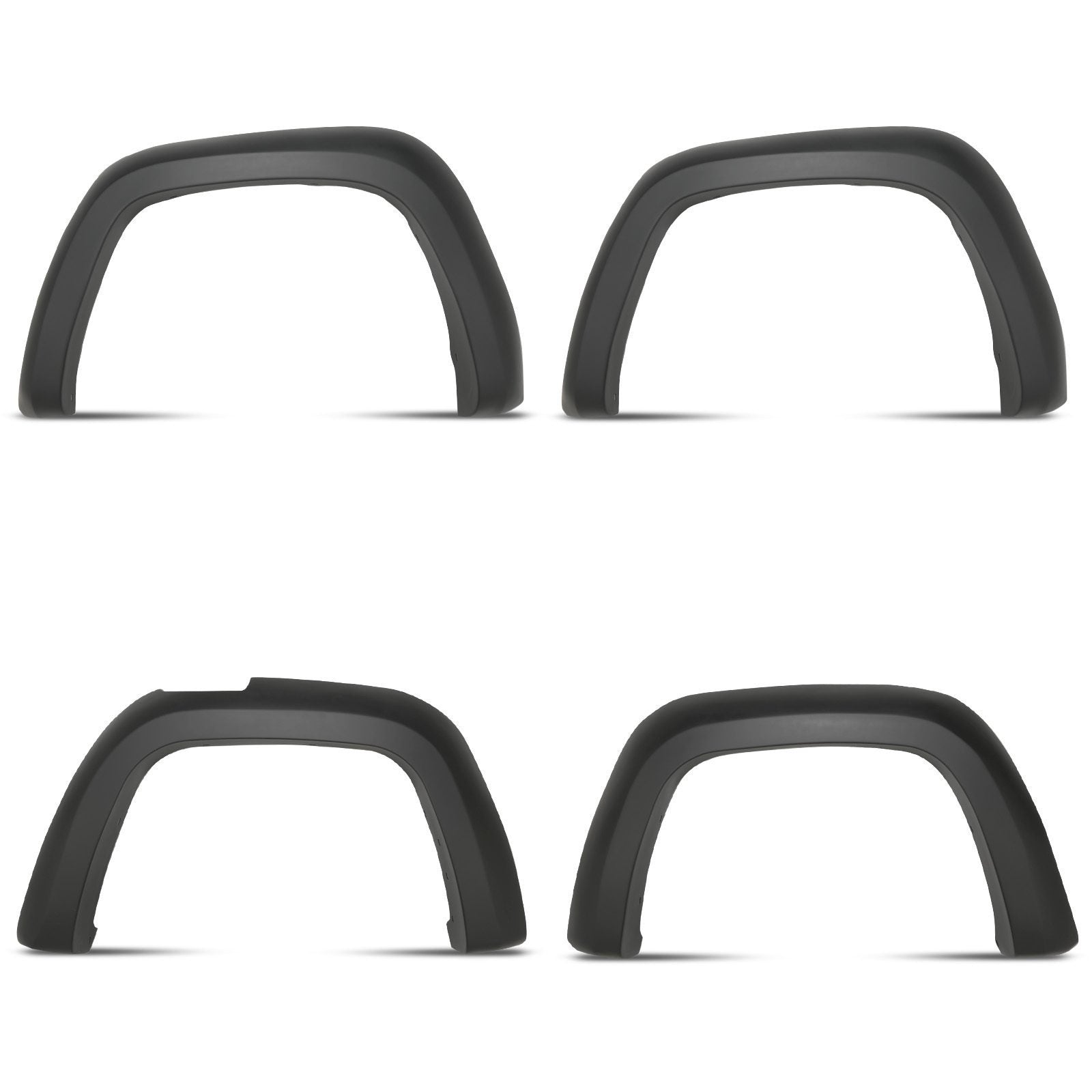 VW Amarok 2010-2020 100mm Matte Black OEM Design Wheel Arches