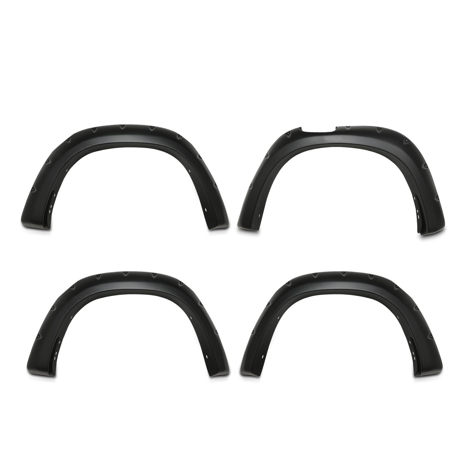 Mitsubishi L200 Triton 19-23 Matte Black Wheel Arches