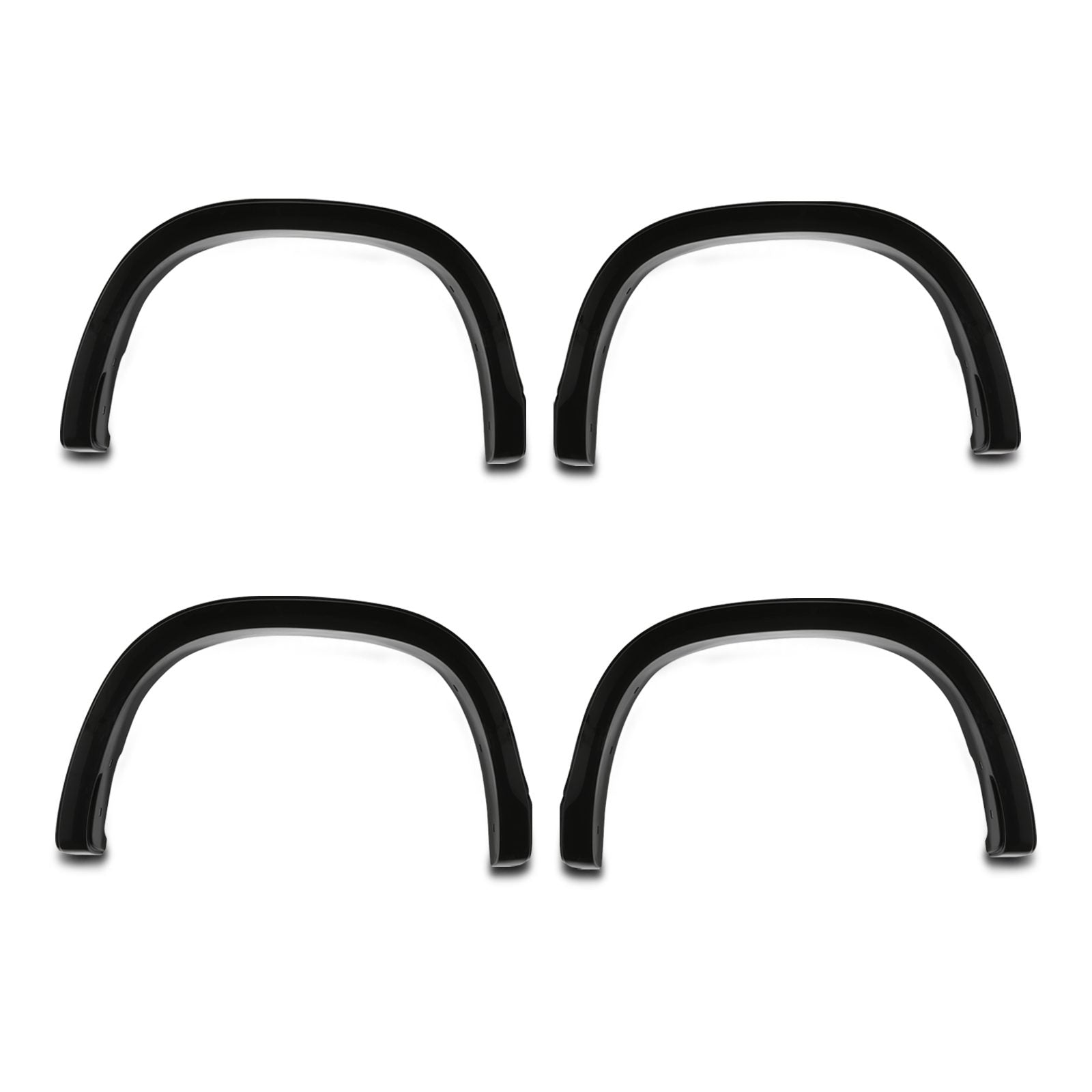 Mitsubishi L200 Triton 19-23 Gloss Black Slim Wheel Arches